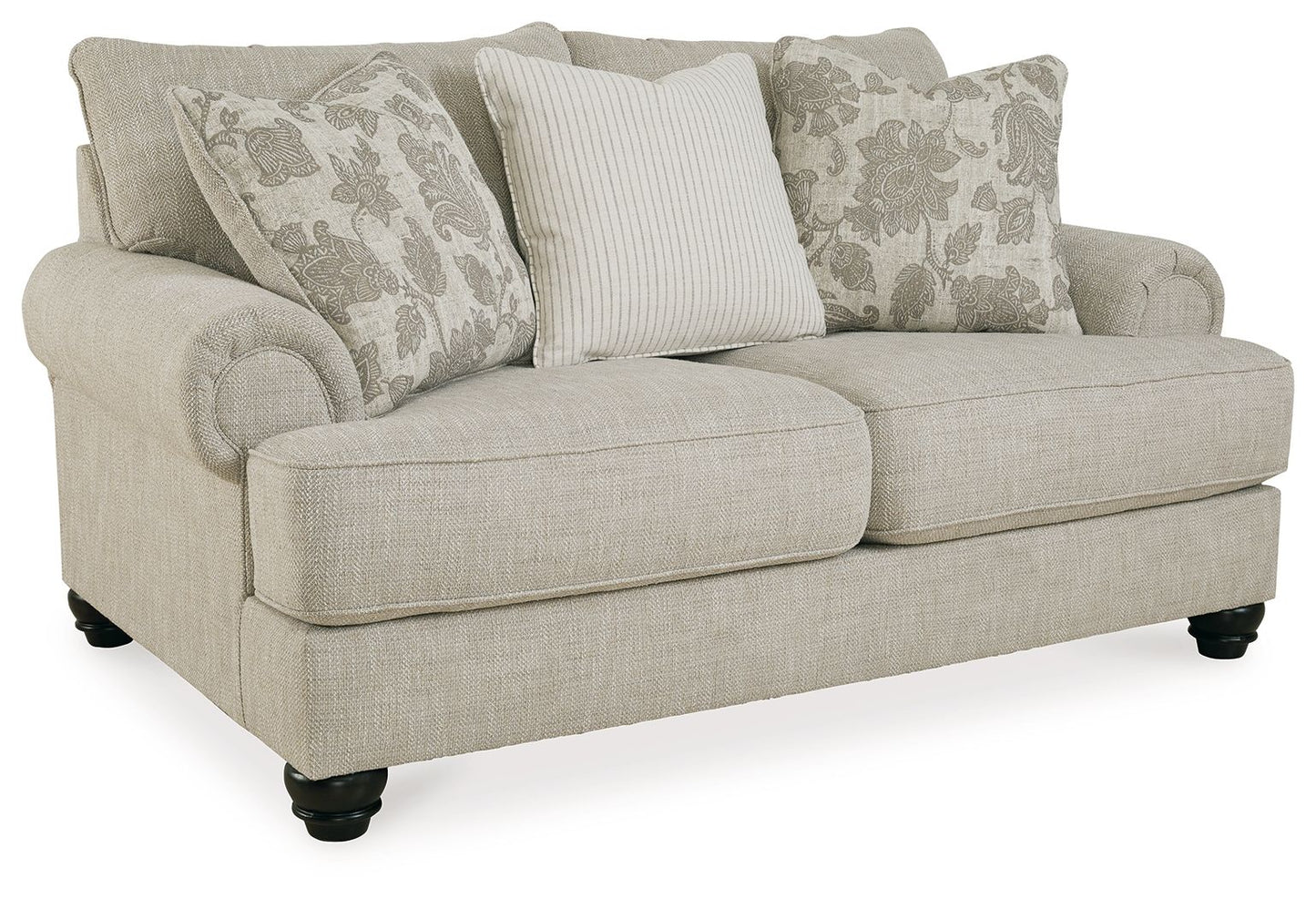 Asanti - Loveseat - Fog - Hornell Furniture Outlet