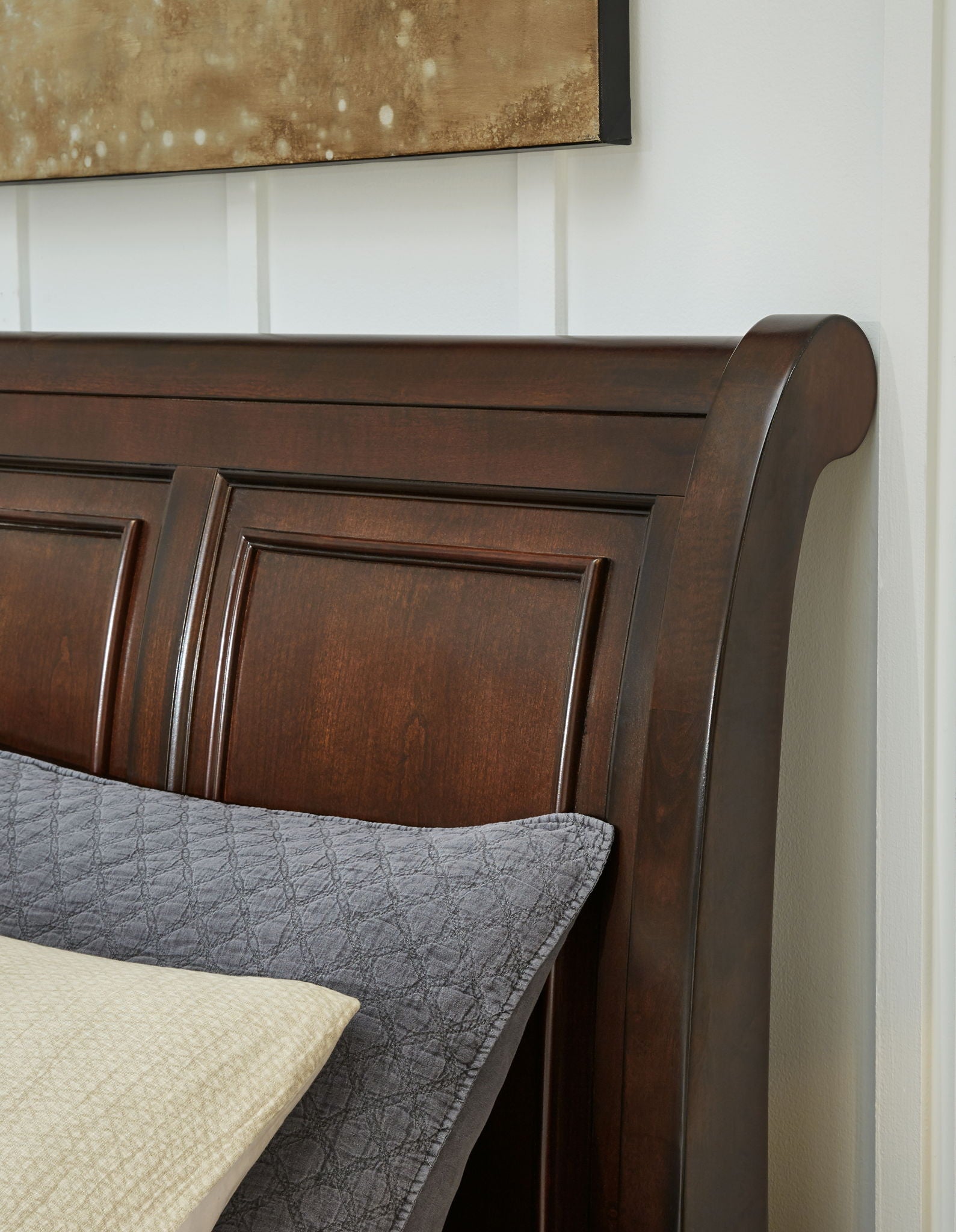 Porter - Sleigh Bed - Hornell Furniture Outlet