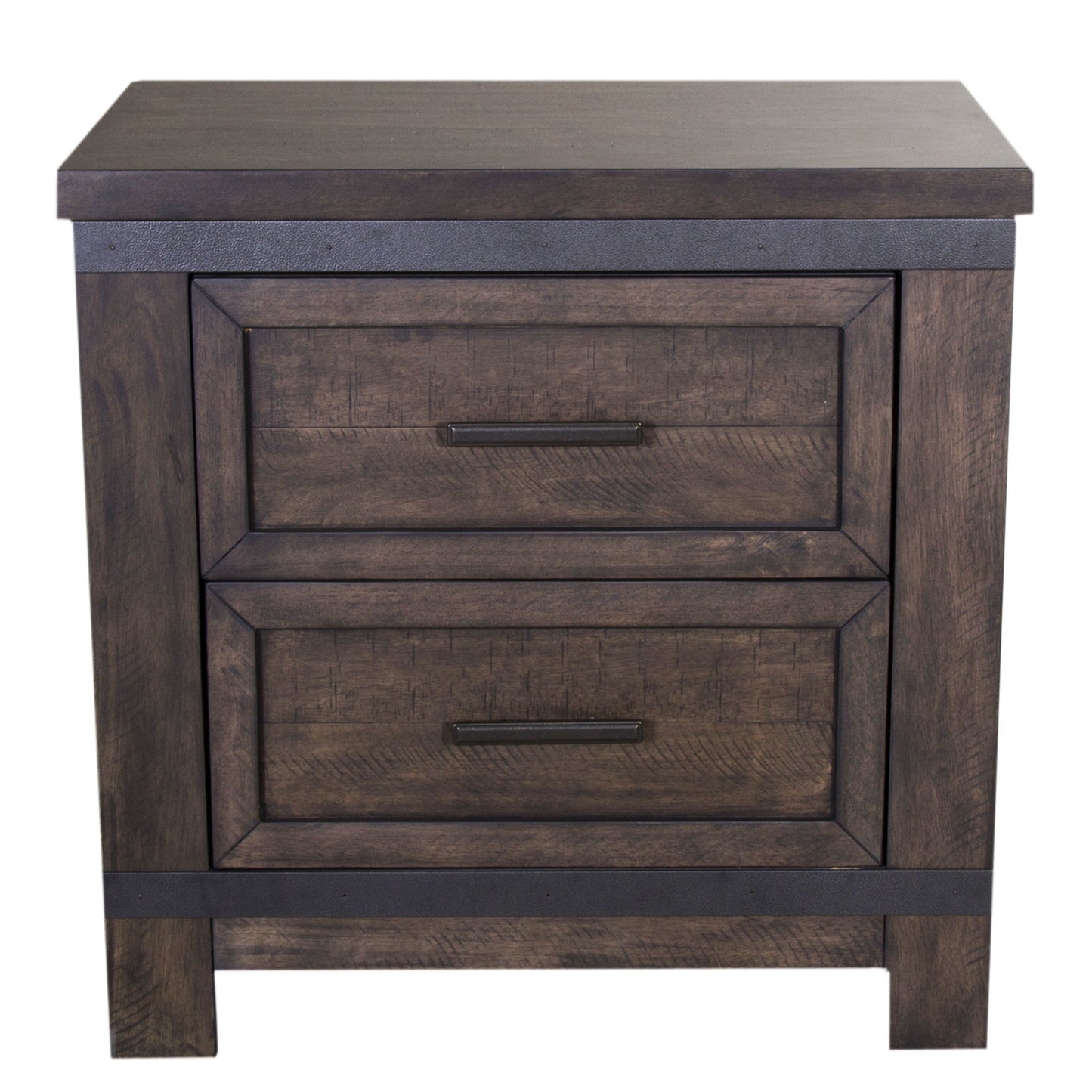 Thornwood Hills - Nightstand - Dark Brown - Hornell Furniture Outlet