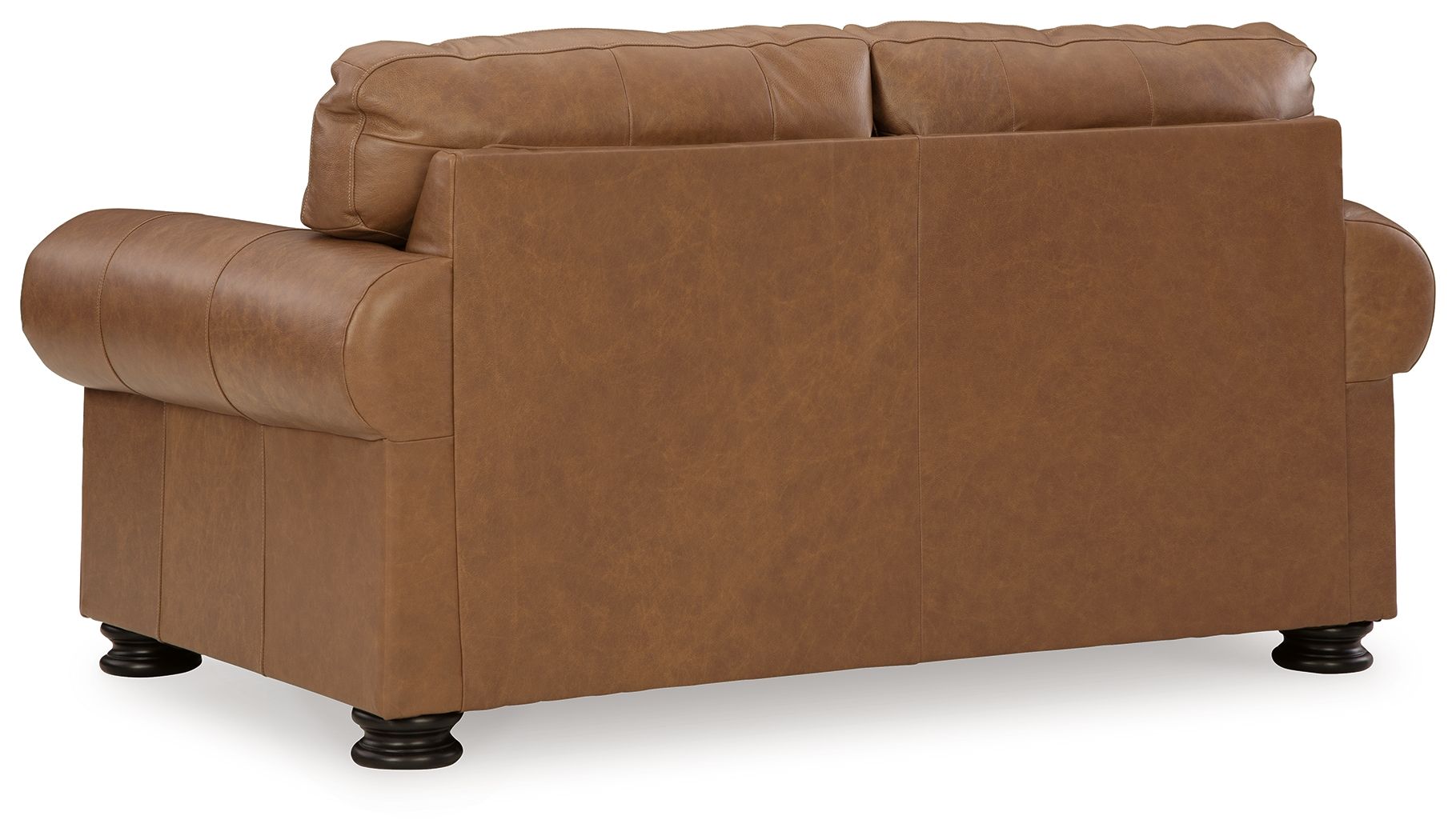 Carianna - Caramel - Loveseat - Hornell Furniture Outlet