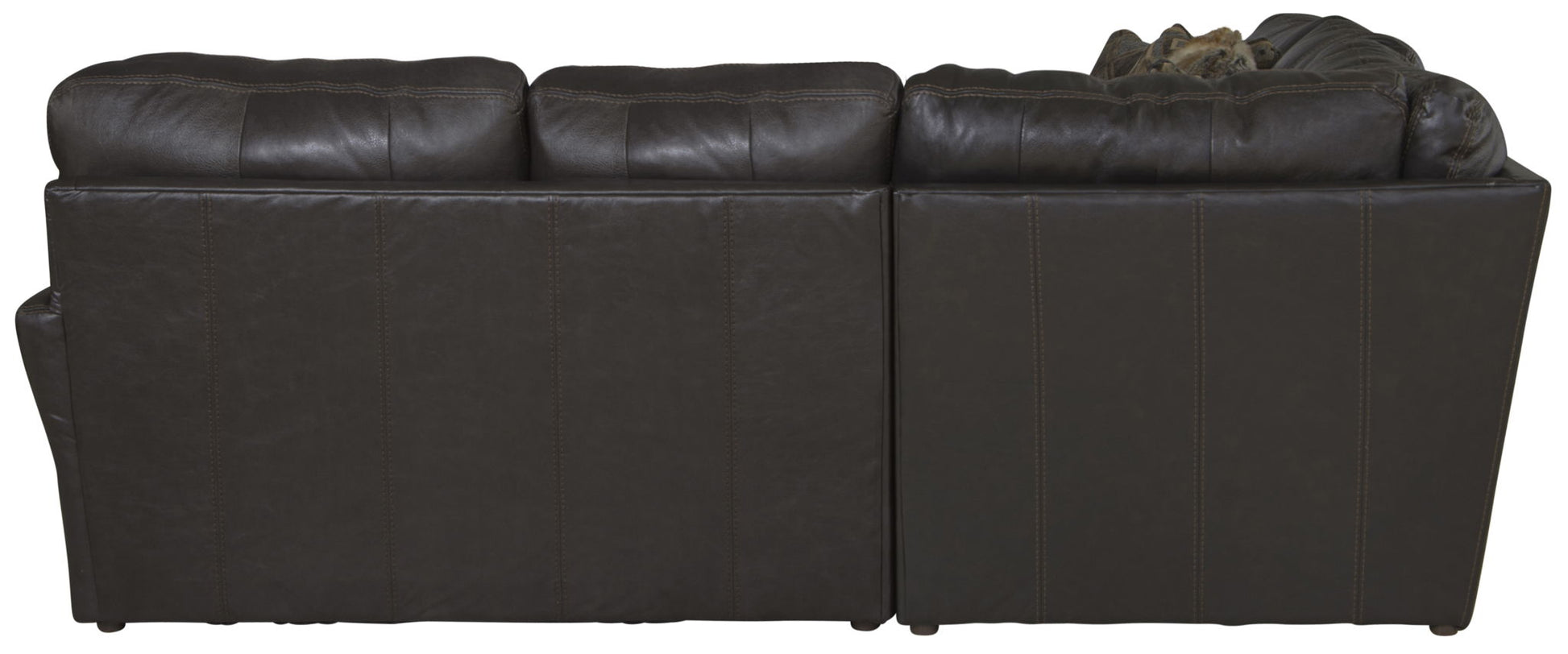 Denali - Italian Leather Match Sectional - Hornell Furniture Outlet