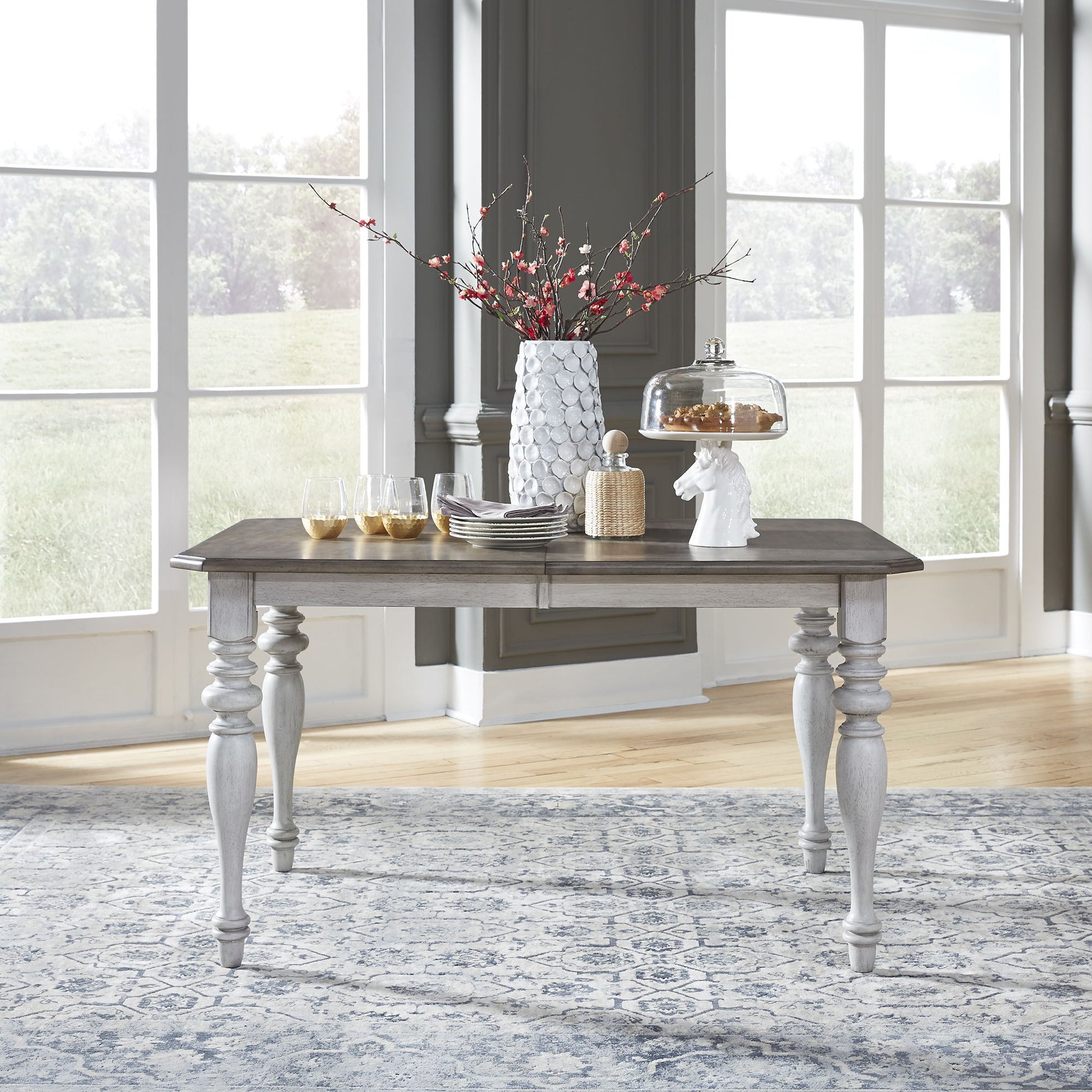 Ocean Isle - Rectangular Leg Dining Table - Hornell Furniture Outlet
