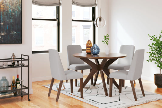 Lyncott - Dining Room Table Set - Hornell Furniture Outlet