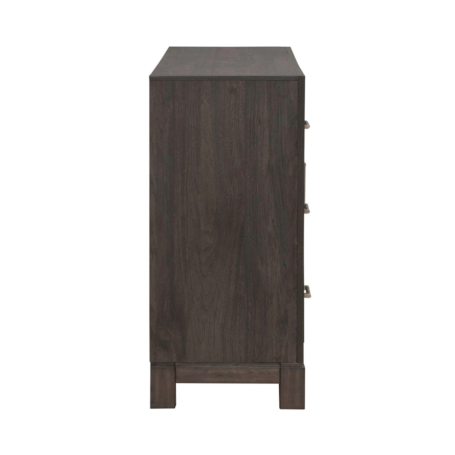 Modern Edge - 2 Door 6 Drawer Dresser - Brown - Hornell Furniture Outlet