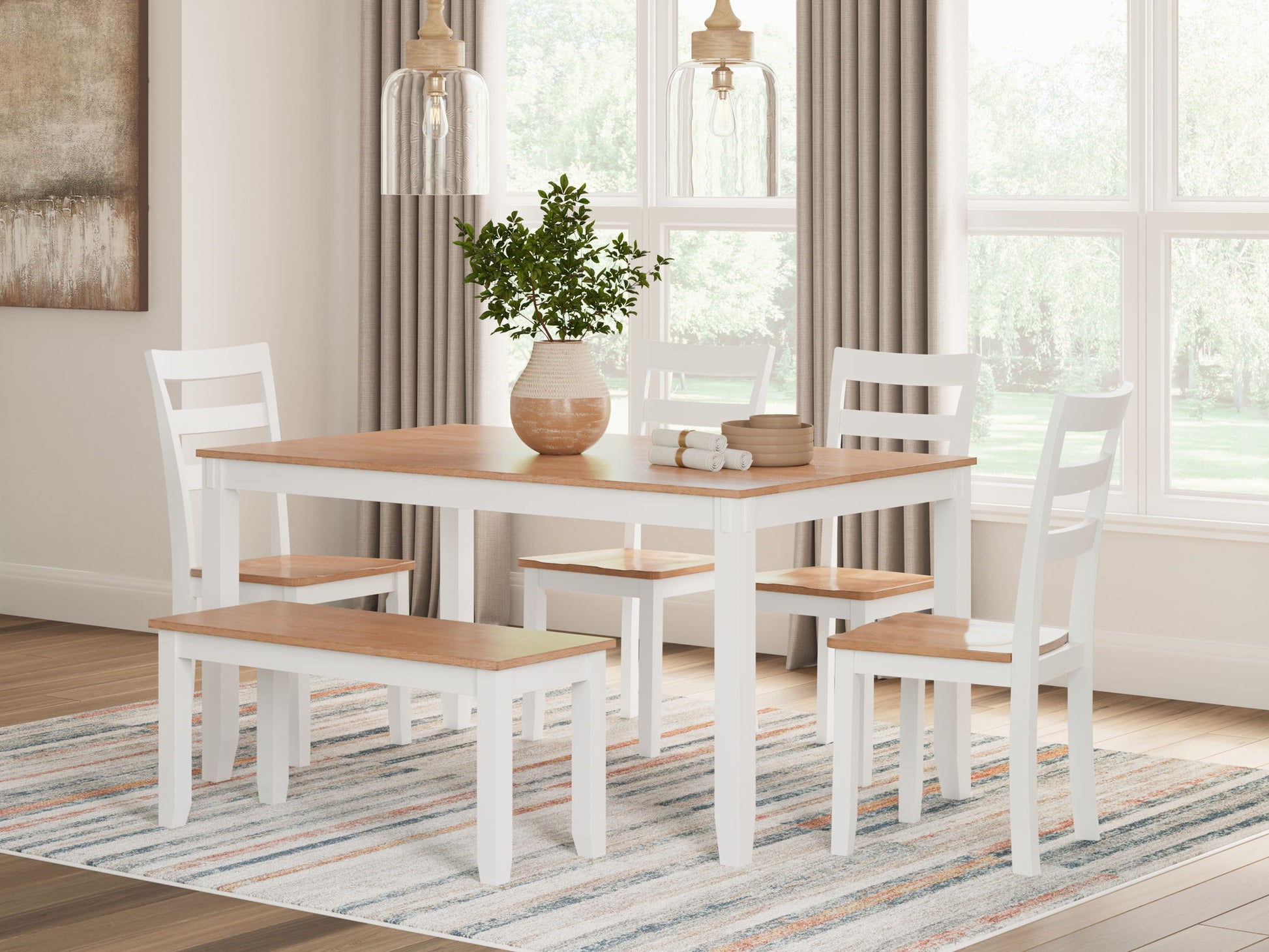 Gesthaven - Dining Room Table Set - Hornell Furniture Outlet