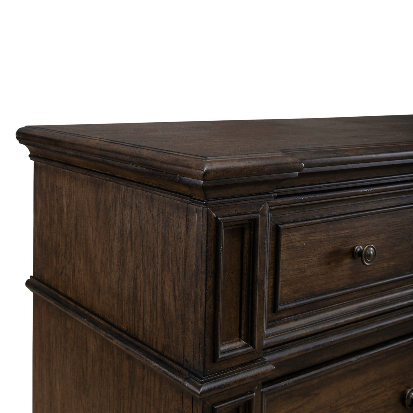 Provence Park - 6 Drawer Chest - Brown - Hornell Furniture Outlet