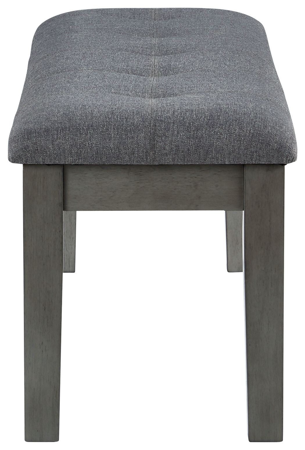 Hallanden - Black / Gray - Large UPH Dining Room Bench - Hornell Furniture Outlet