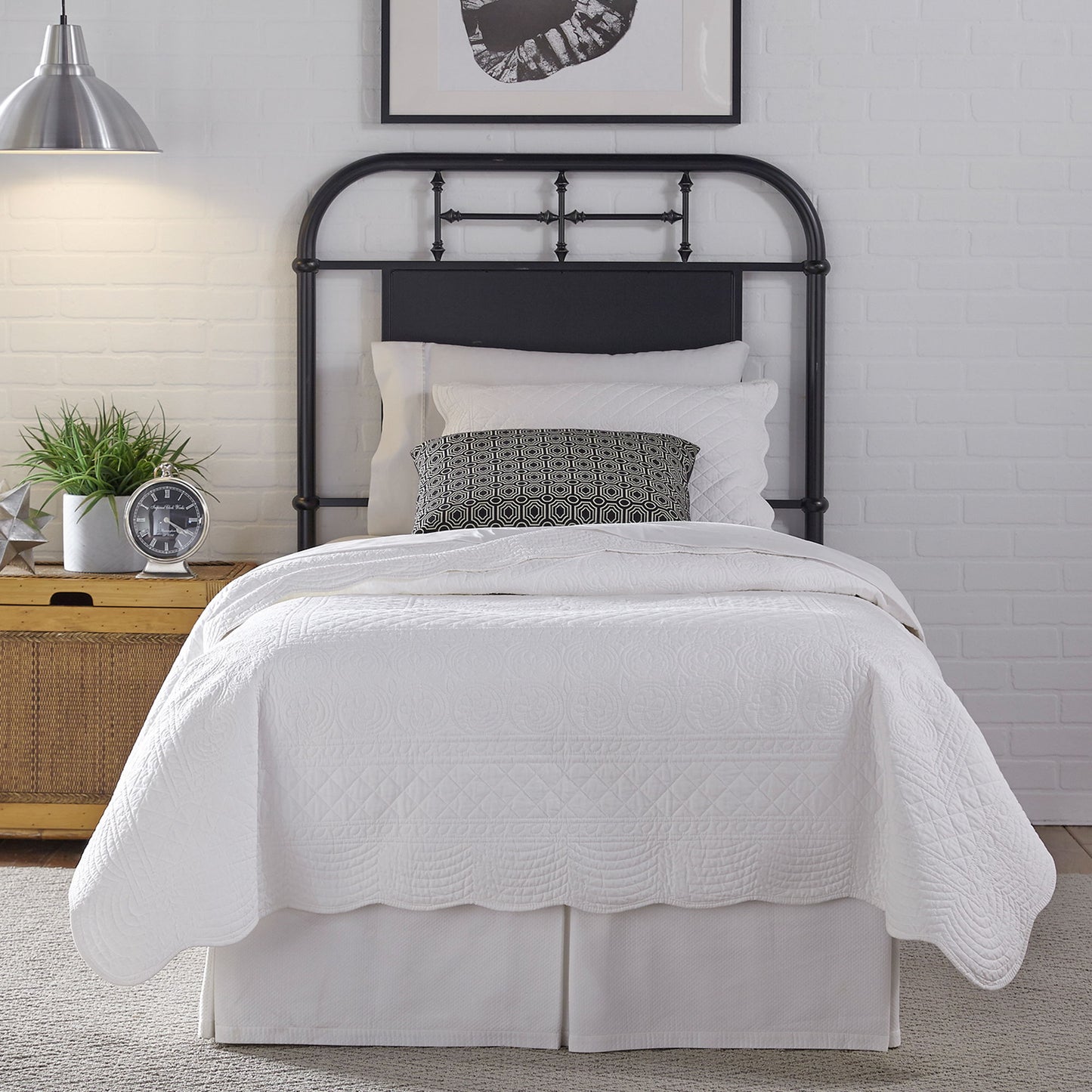 Vintage Series - Metal Headboard - Hornell Furniture Outlet