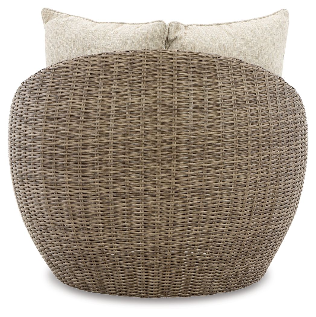 Danson - Swivel Lounge With Cushion - Hornell Furniture Outlet