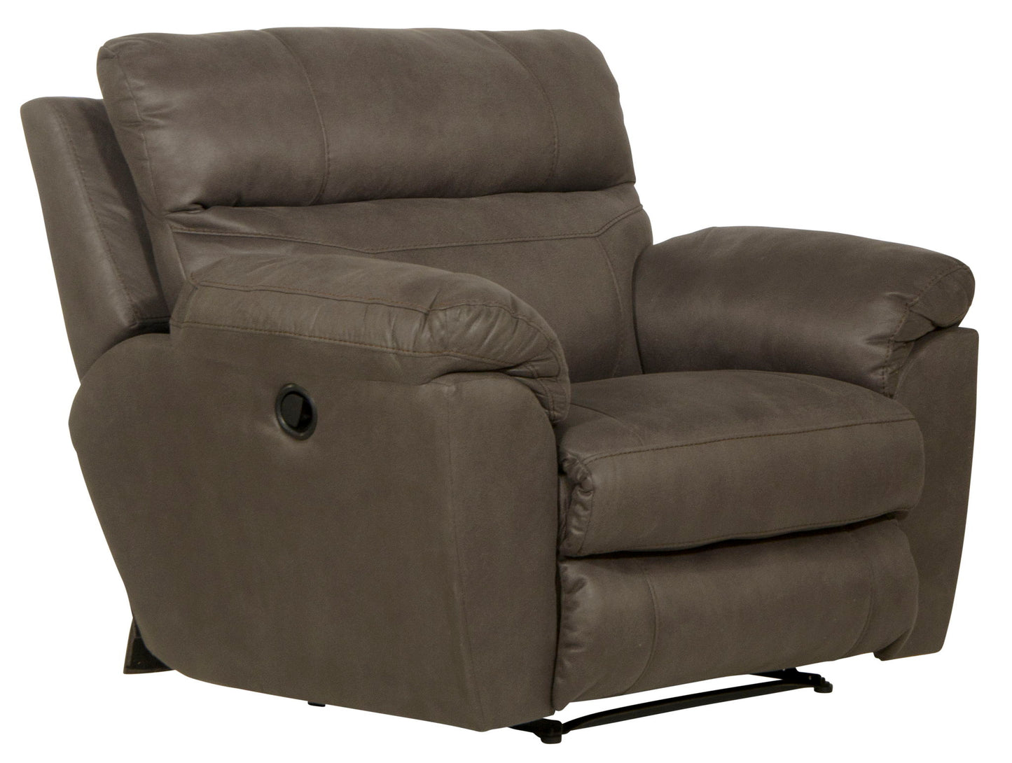 Atlas - Recliner - Charcoal - Hornell Furniture Outlet