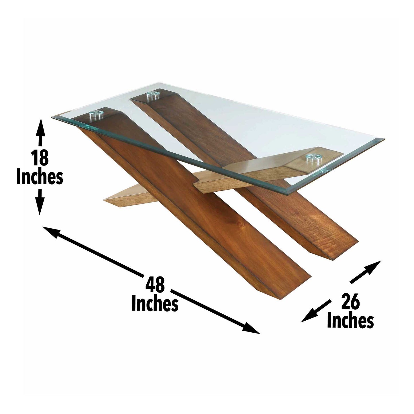 Tasha - Cocktail Table - Brown - Hornell Furniture Outlet
