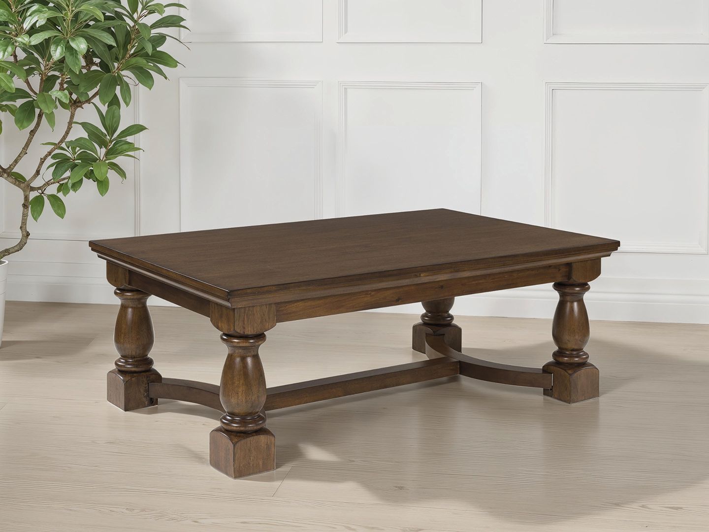 Sturlayne - Rectangular Cocktail Table - Brown - Hornell Furniture Outlet