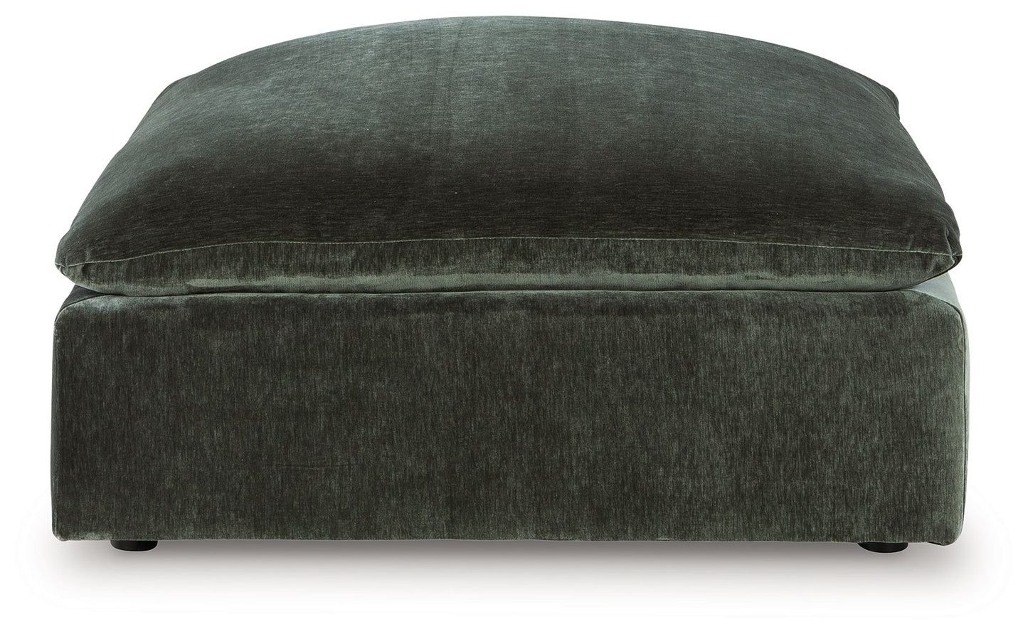 Carriage View - Jade - Oversized Accent Ottoman - Hornell Furniture Outlet