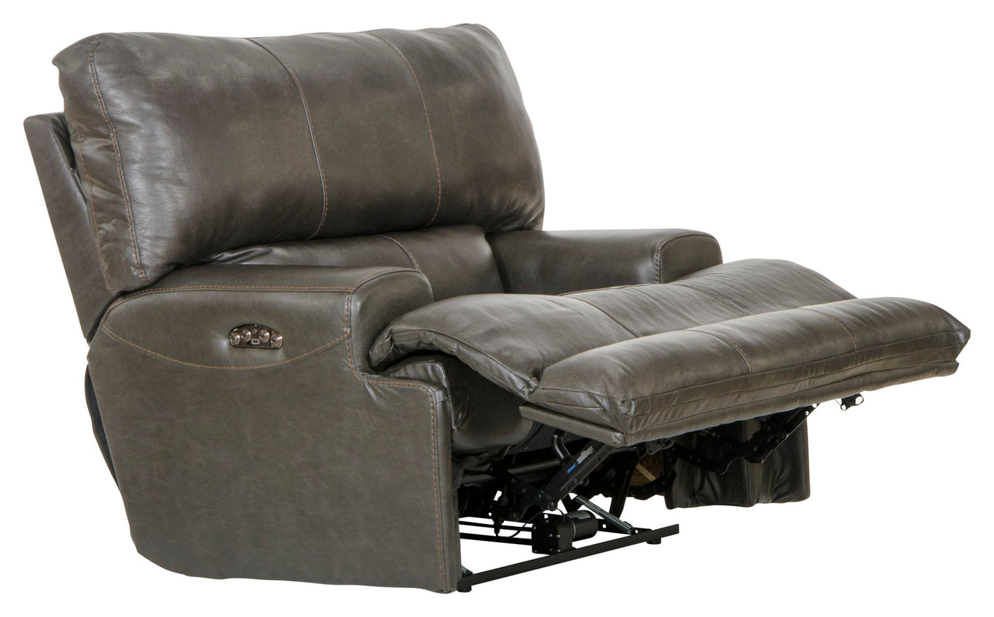 Wembley - Power Headrest Power Lay Flat Recliner - Hornell Furniture Outlet