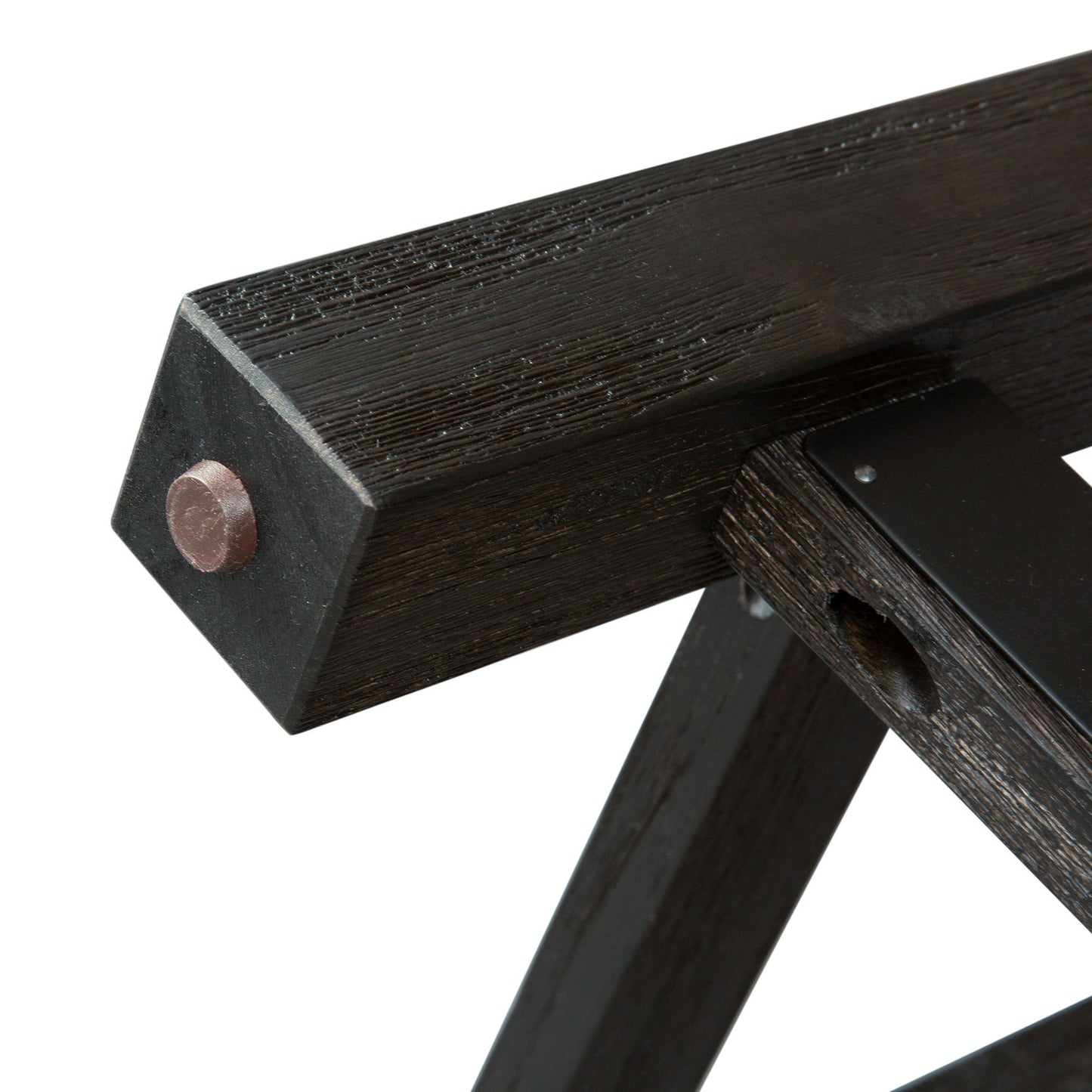 Heatherbrook - Upholstered Console Stool - Black - Hornell Furniture Outlet