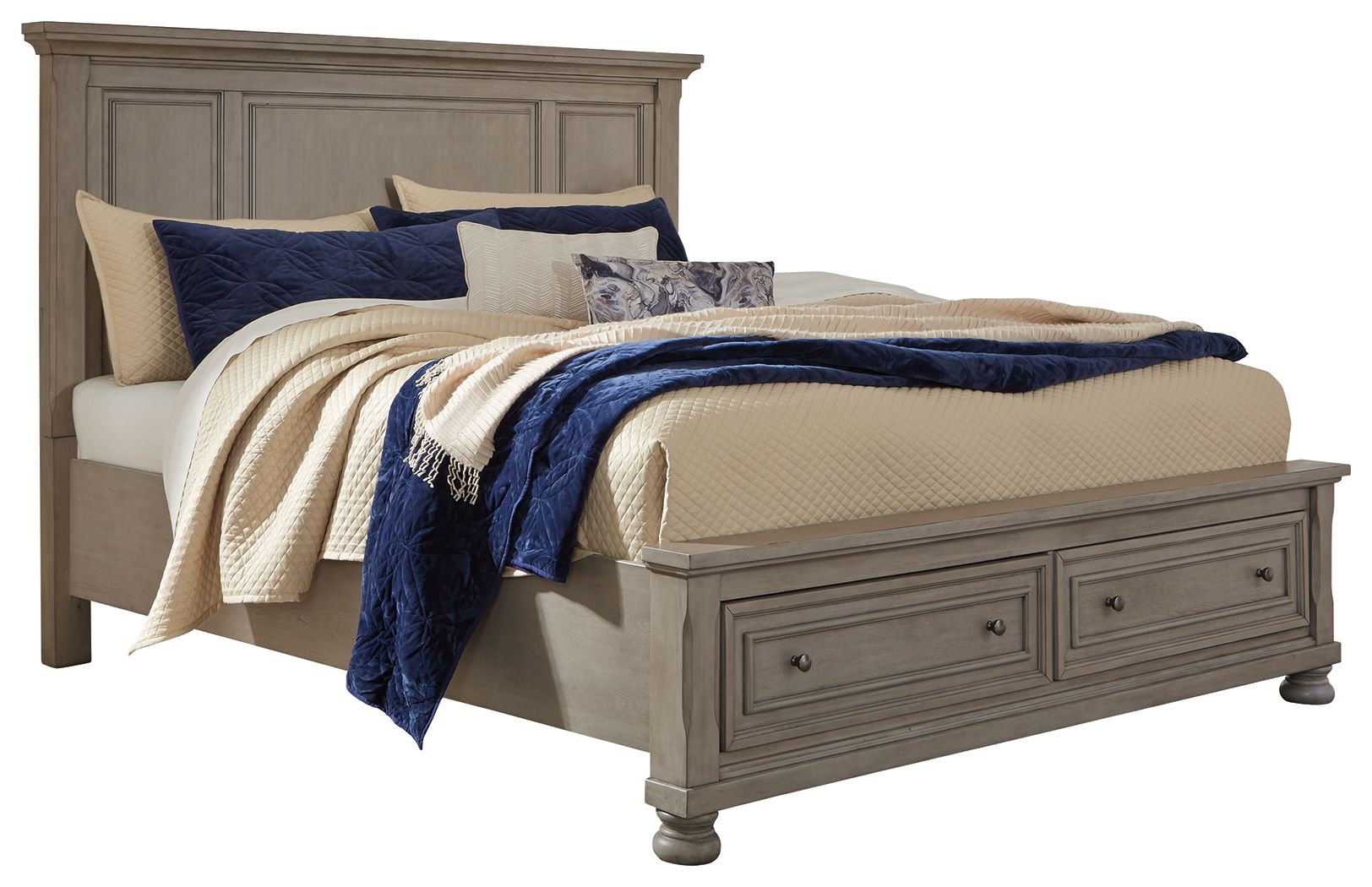 Lettner - Panel Storage Bedroom Set - Hornell Furniture Outlet