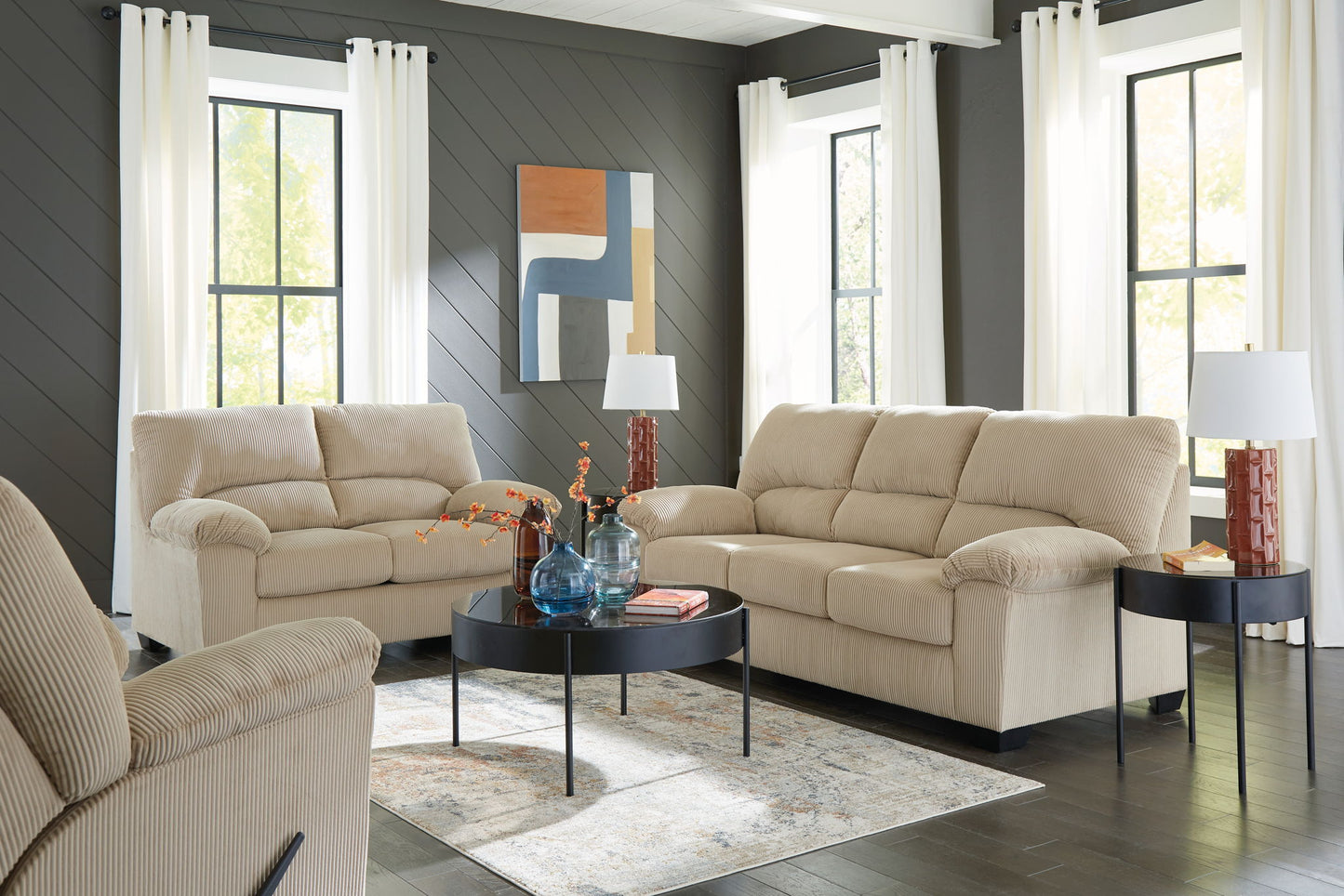 Simplejoy - Living Room Set - Hornell Furniture Outlet