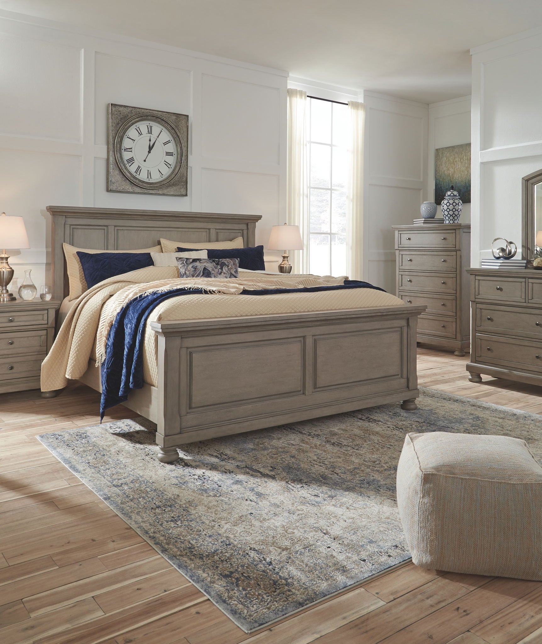 Lettner - Panel Bedroom Set - Hornell Furniture Outlet