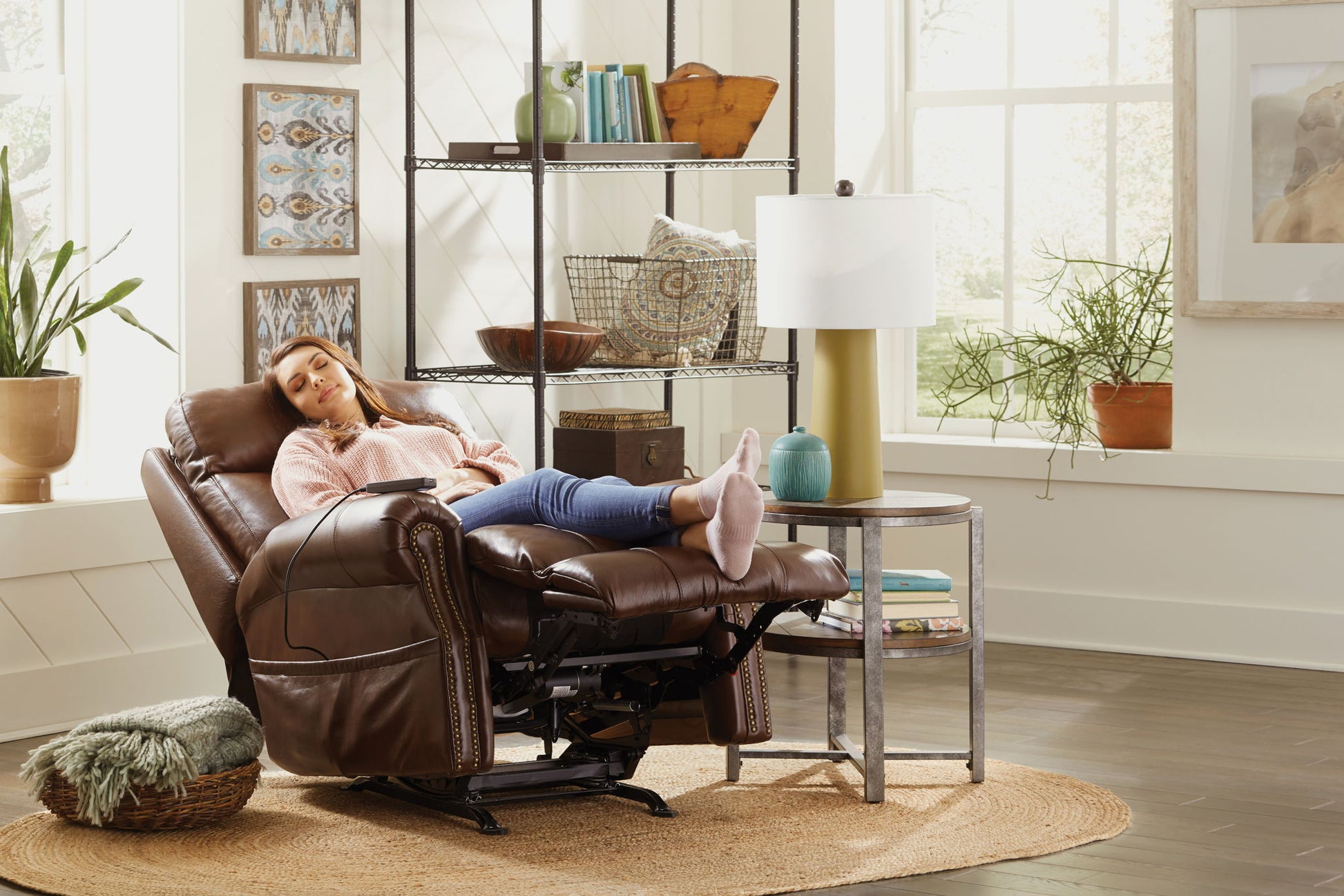 Vito - Power Rocker Recliner - Hornell Furniture Outlet