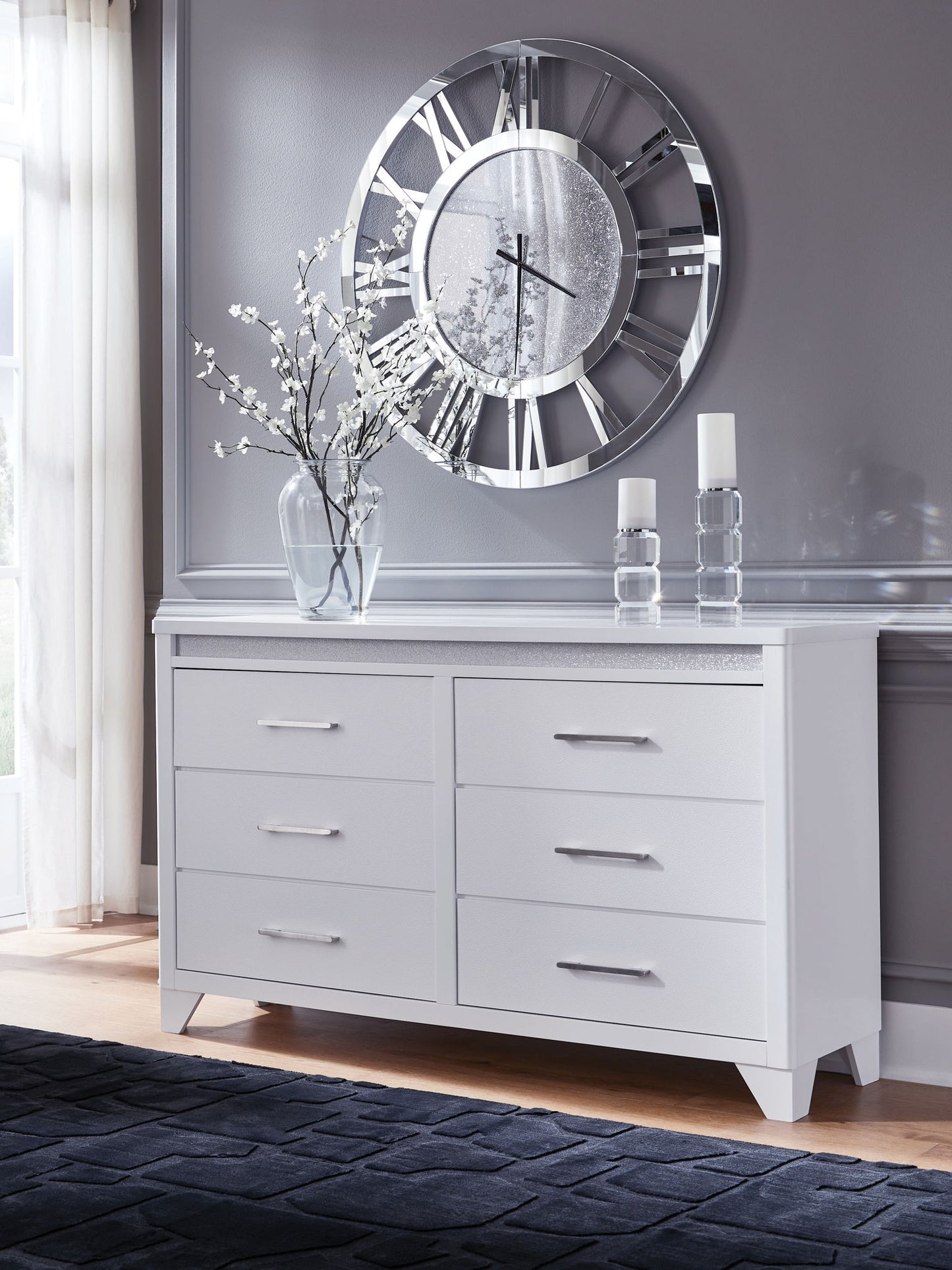 Jarlee - White - Dresser - Hornell Furniture Outlet