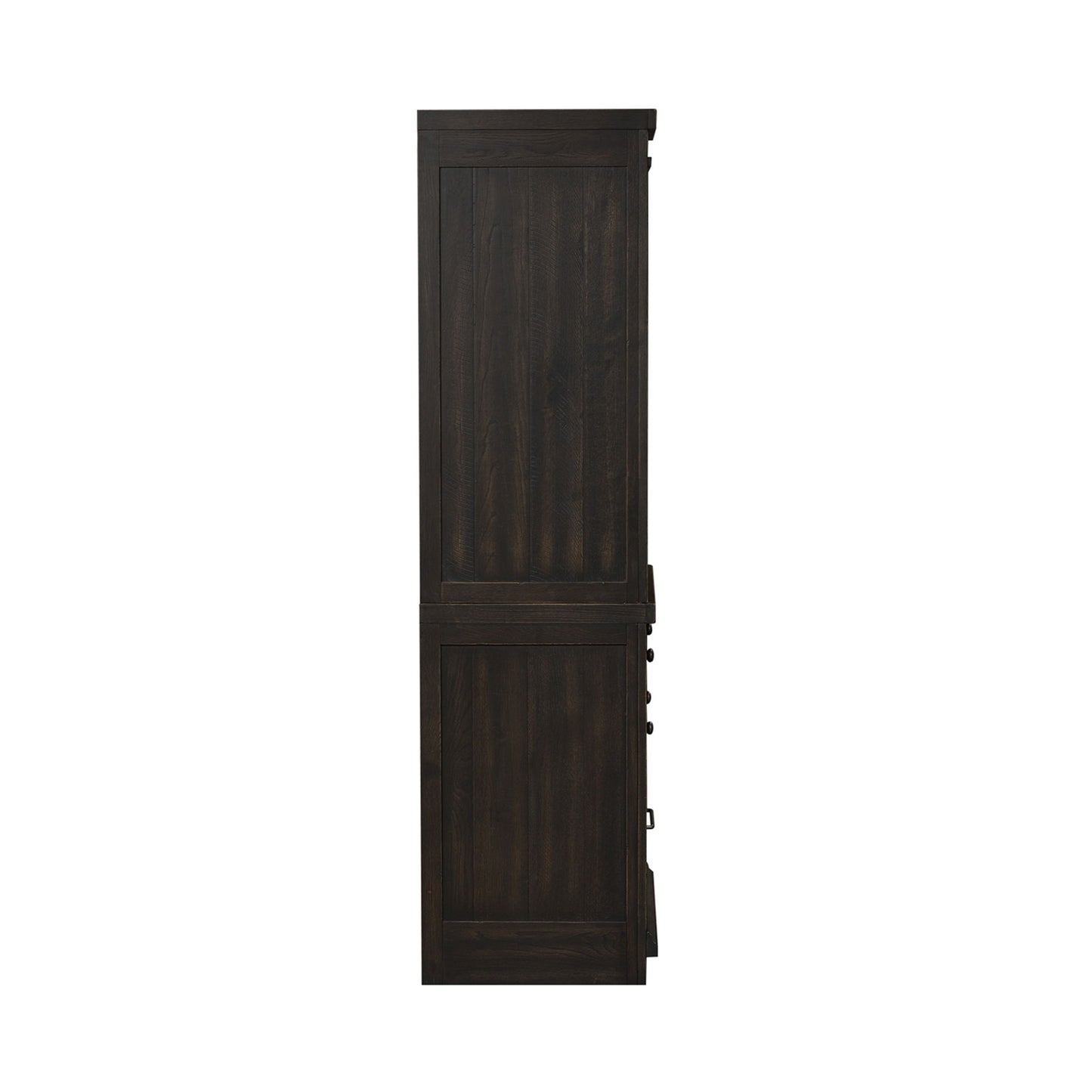 Harvest Home - 2 Piece Hutch & Cabinet Set - Black - Hornell Furniture Outlet