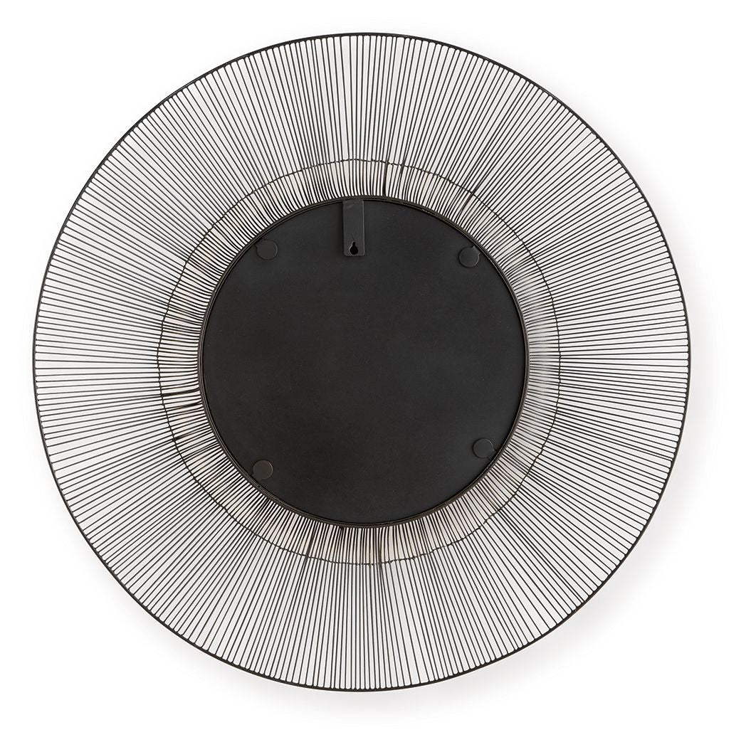 Dallmen - Black / Gold Finish - Accent Mirror - Hornell Furniture Outlet