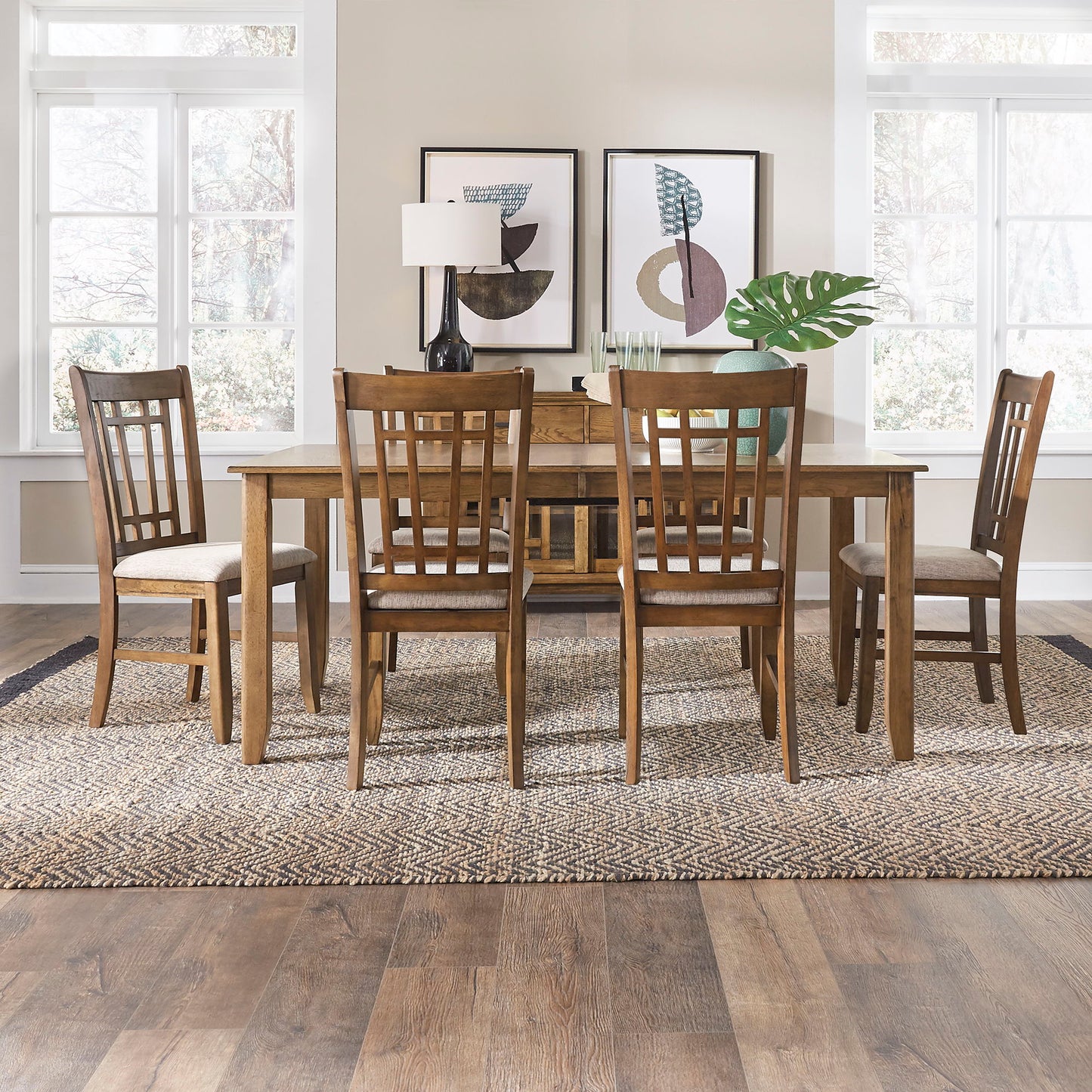 Santa Rosa II - Rectangular Table Set - Hornell Furniture Outlet