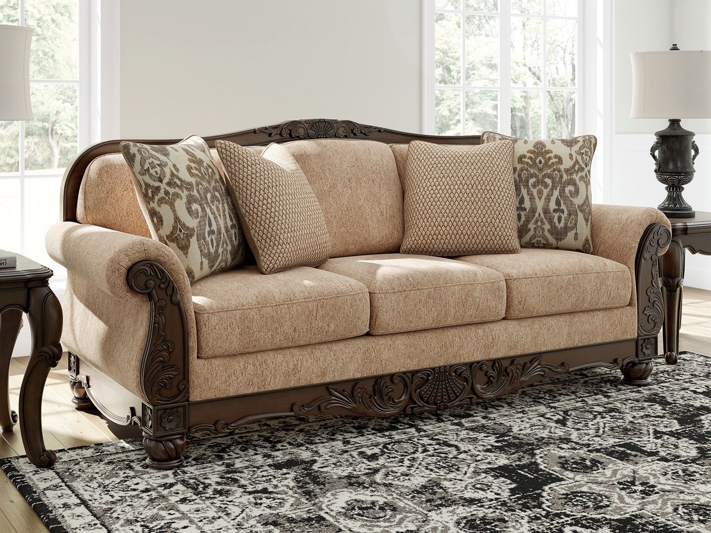 Chelsworth - Golden - Sofa - Hornell Furniture Outlet