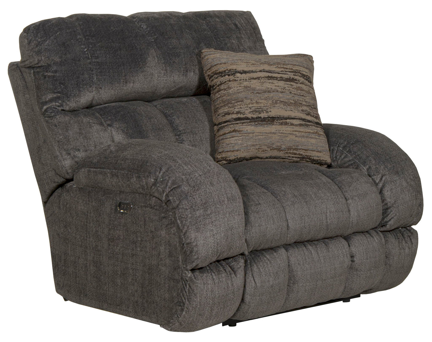 Ashland - Power Lay Flat Recliner - Hornell Furniture Outlet