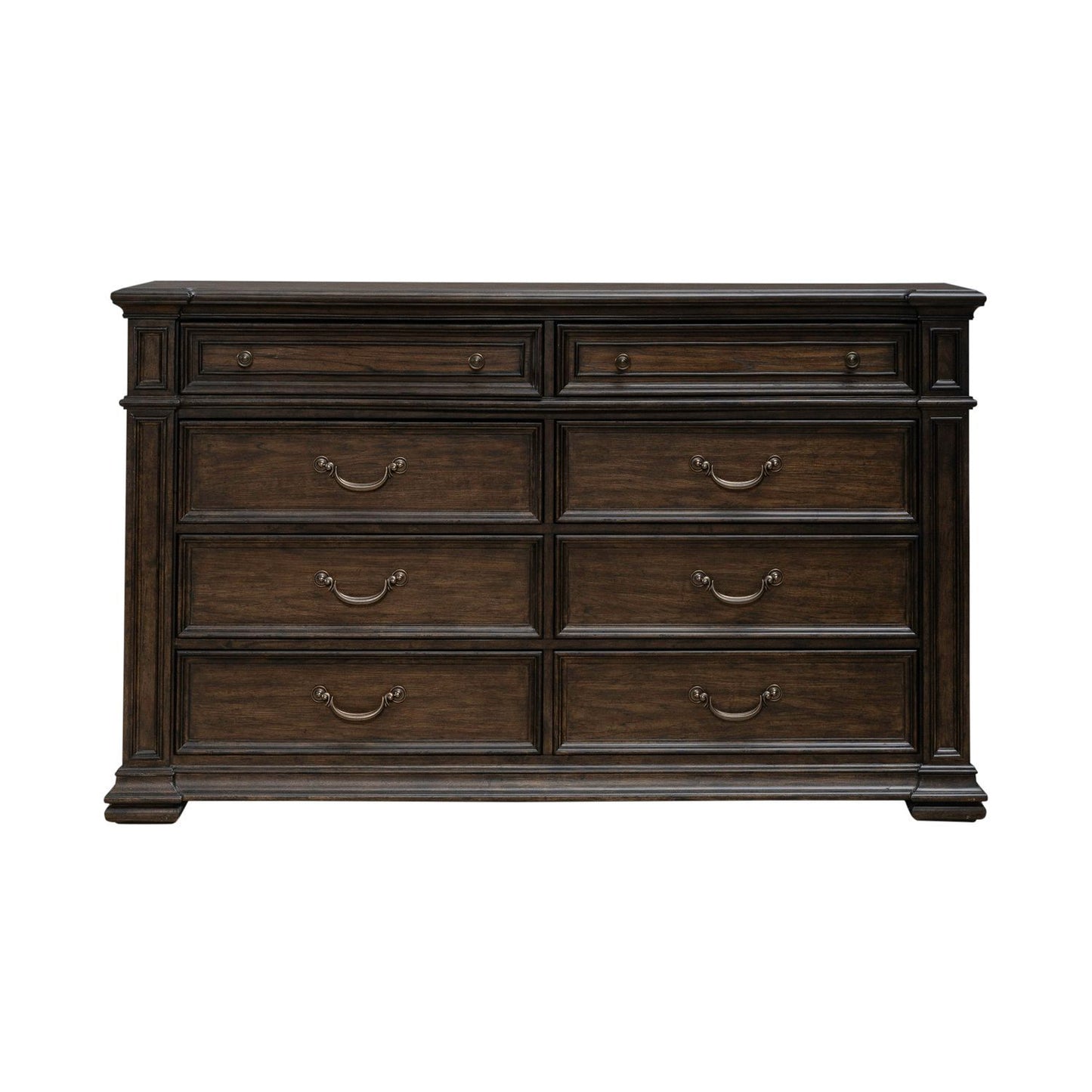 Provence Park - 8 Drawer Dresser - Brown - Hornell Furniture Outlet
