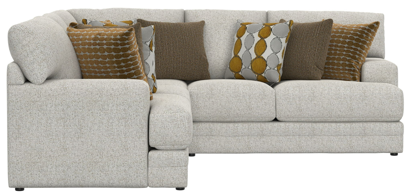 Tori - Sectional With Comfort Coil Seating And Accent Pillows Included - Hornell Furniture Outlet