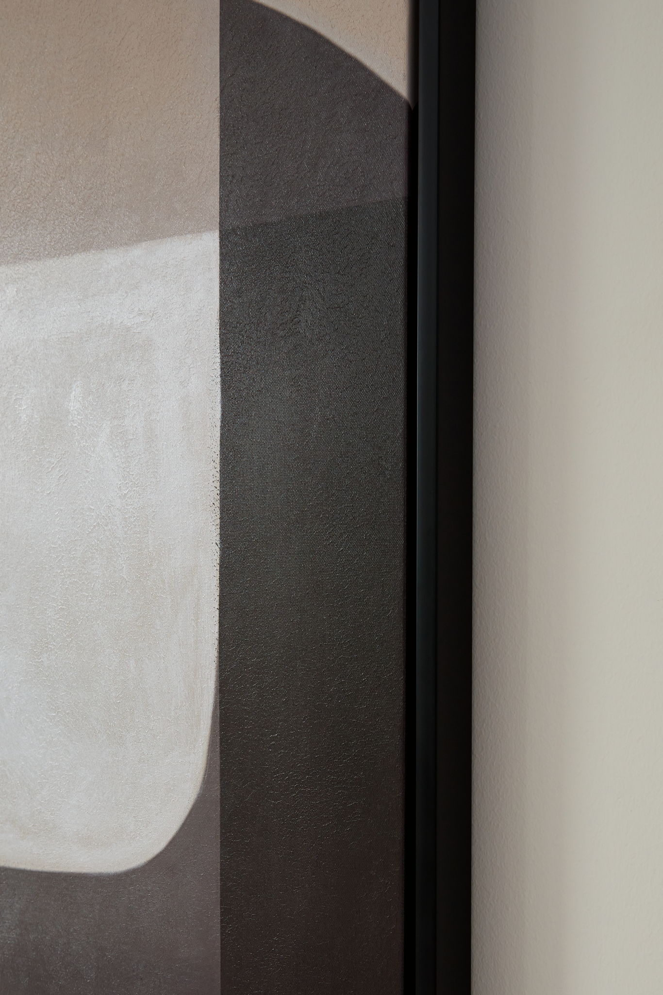 Kesleigh - Black / White - Wall Art - Hornell Furniture Outlet