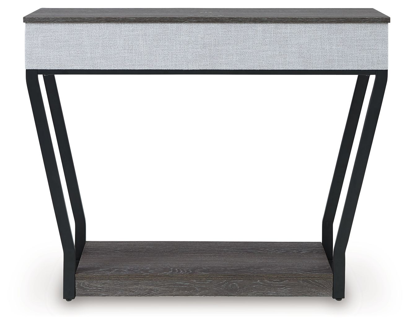Sethlen - Gray / Black - Console Sofa Table - Hornell Furniture Outlet