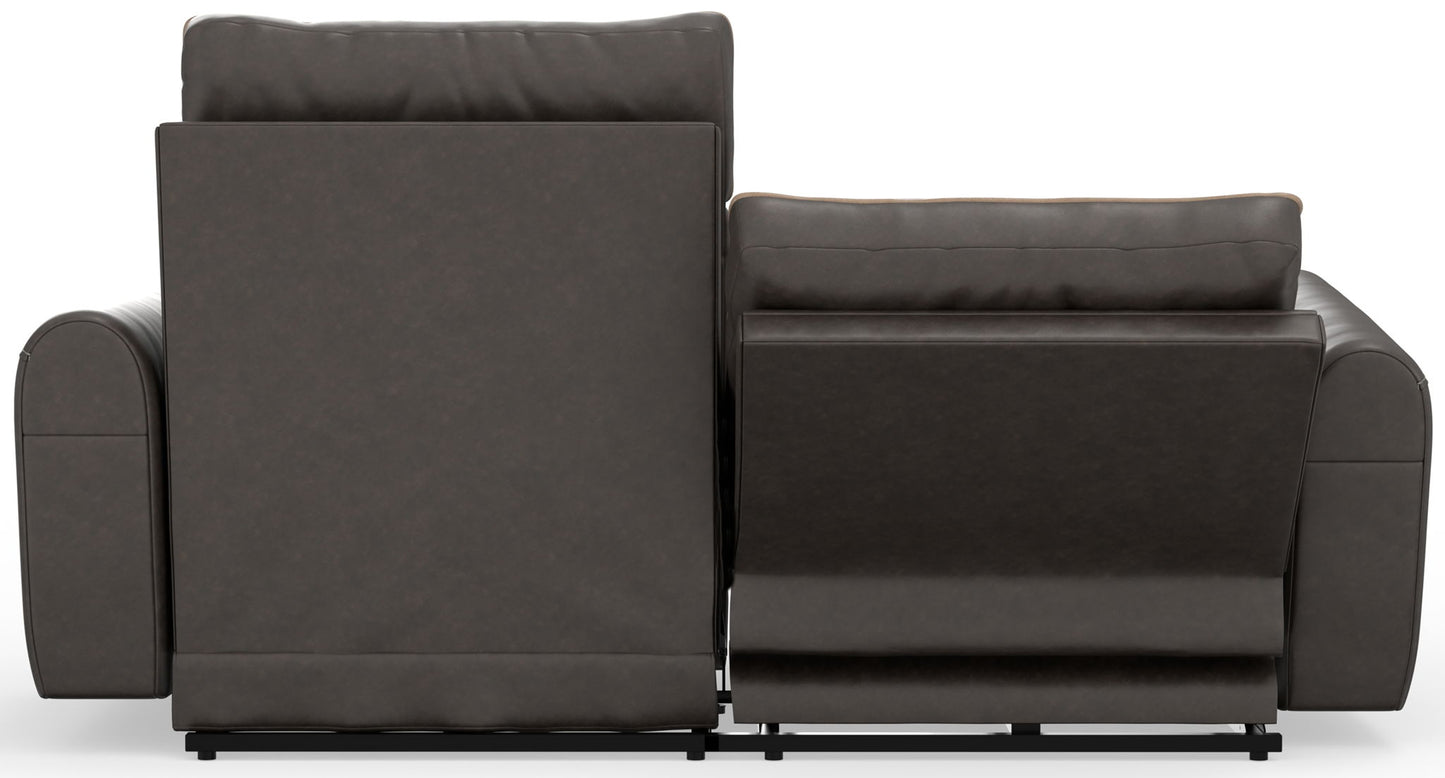 Nico - Power Headrest Reclining Loveseat - Hornell Furniture Outlet