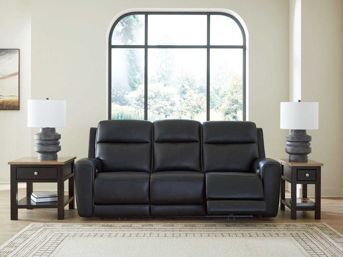 5Z - Comfort - Relaxation - Power Reclining Sofa With Adj Headrest - Hornell Furniture Outlet