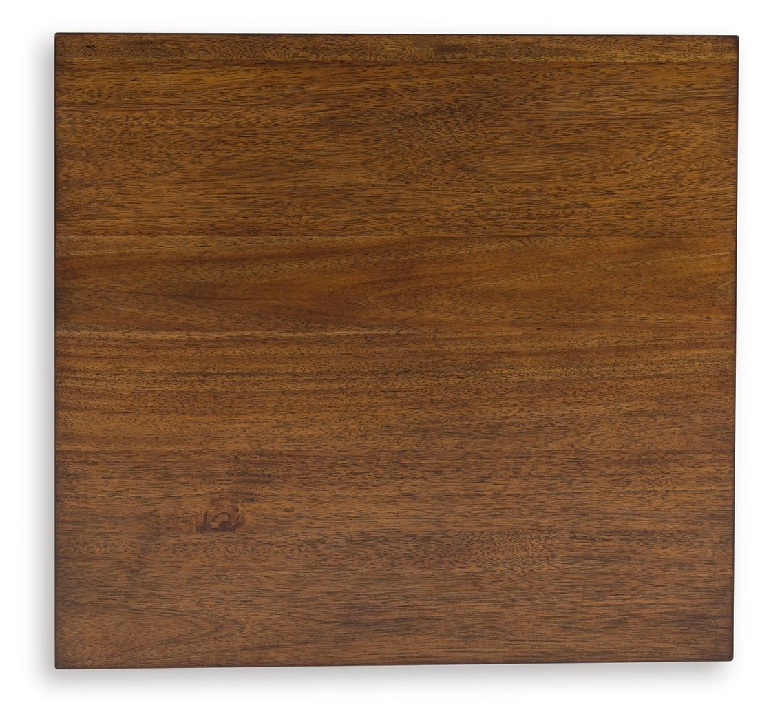Sturlayne - Brown - Rectangular End Table - Hornell Furniture Outlet