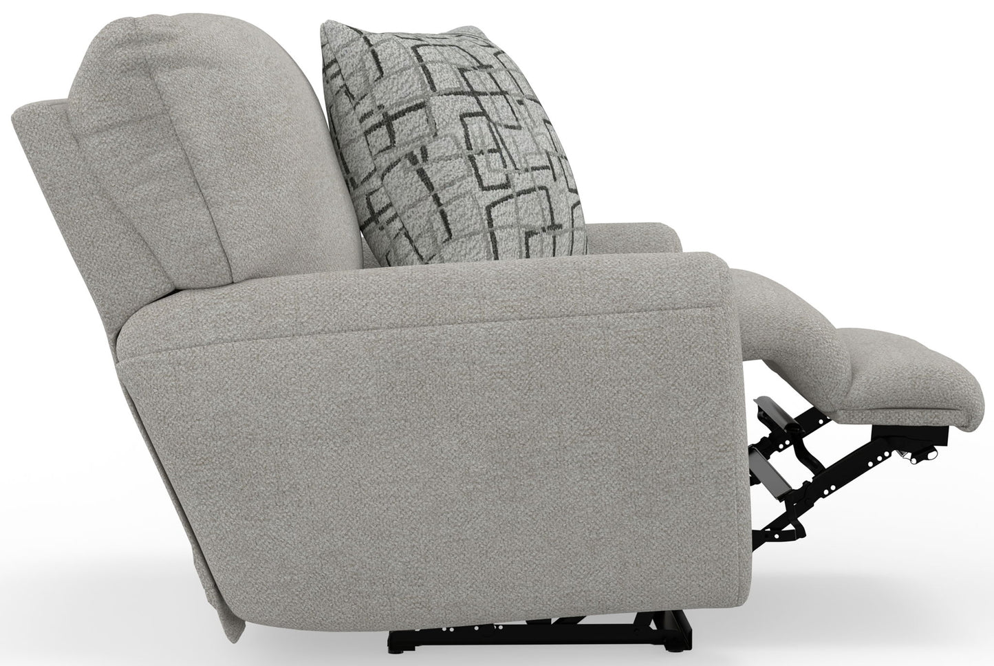 Maxwell - Power Deep Seat Lay Flat Recliner - Hornell Furniture Outlet