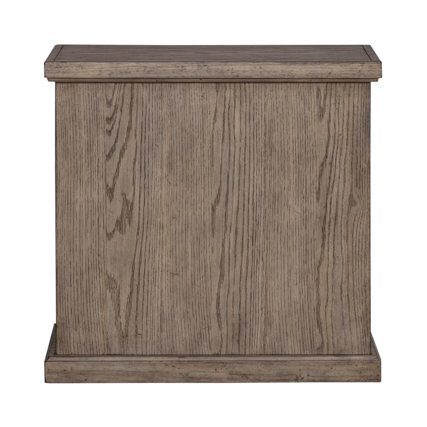 City Scape - Chair Side Table - Burnished Beige - Hornell Furniture Outlet