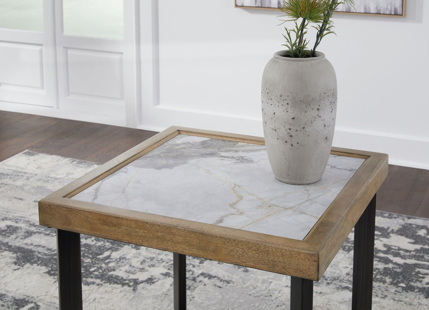 Montia - Multi - Square End Table - Hornell Furniture Outlet