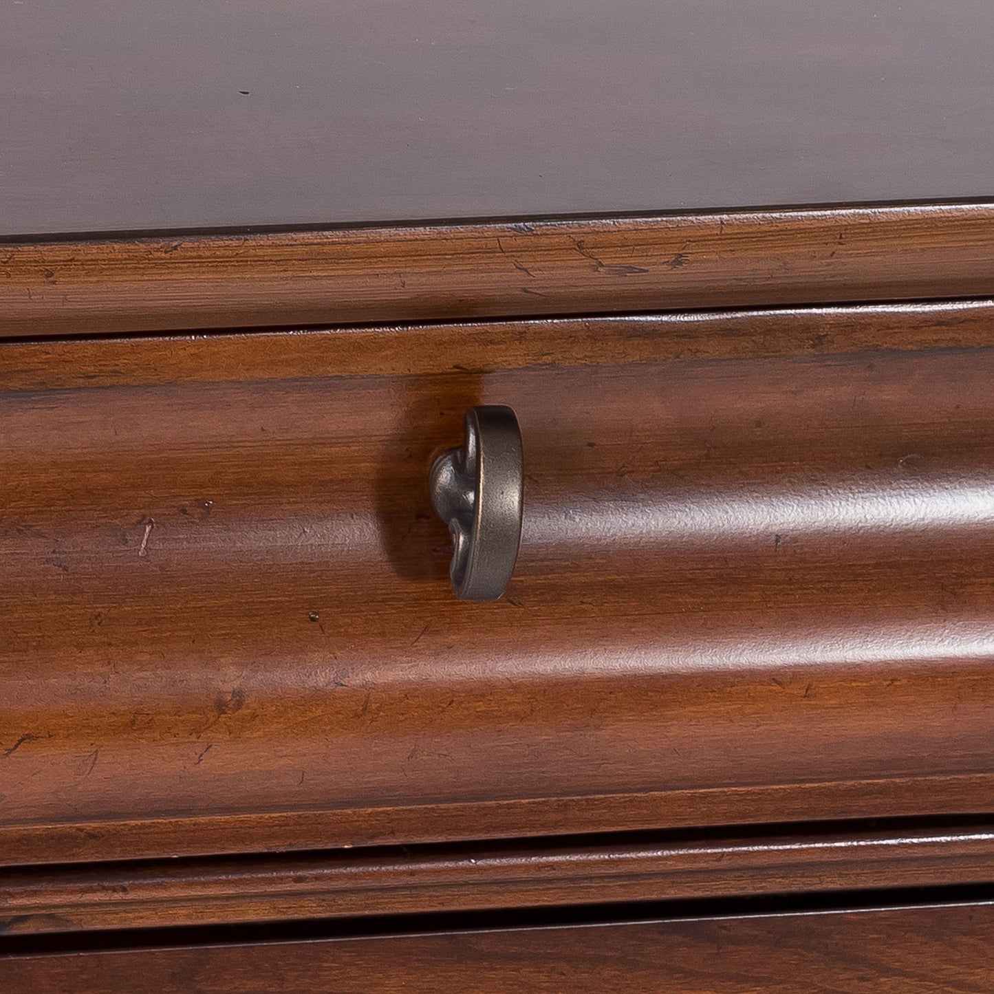 Rustic Traditions - 8 Drawer Dresser - Dark Brown - Hornell Furniture Outlet