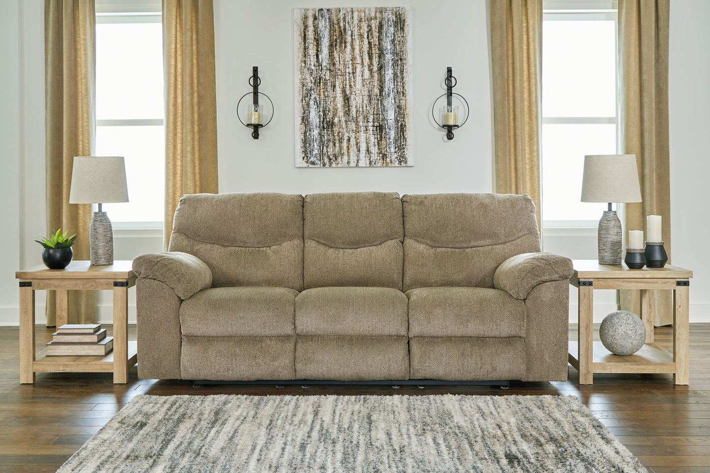 Alphons - Reclining Sofa - Hornell Furniture Outlet