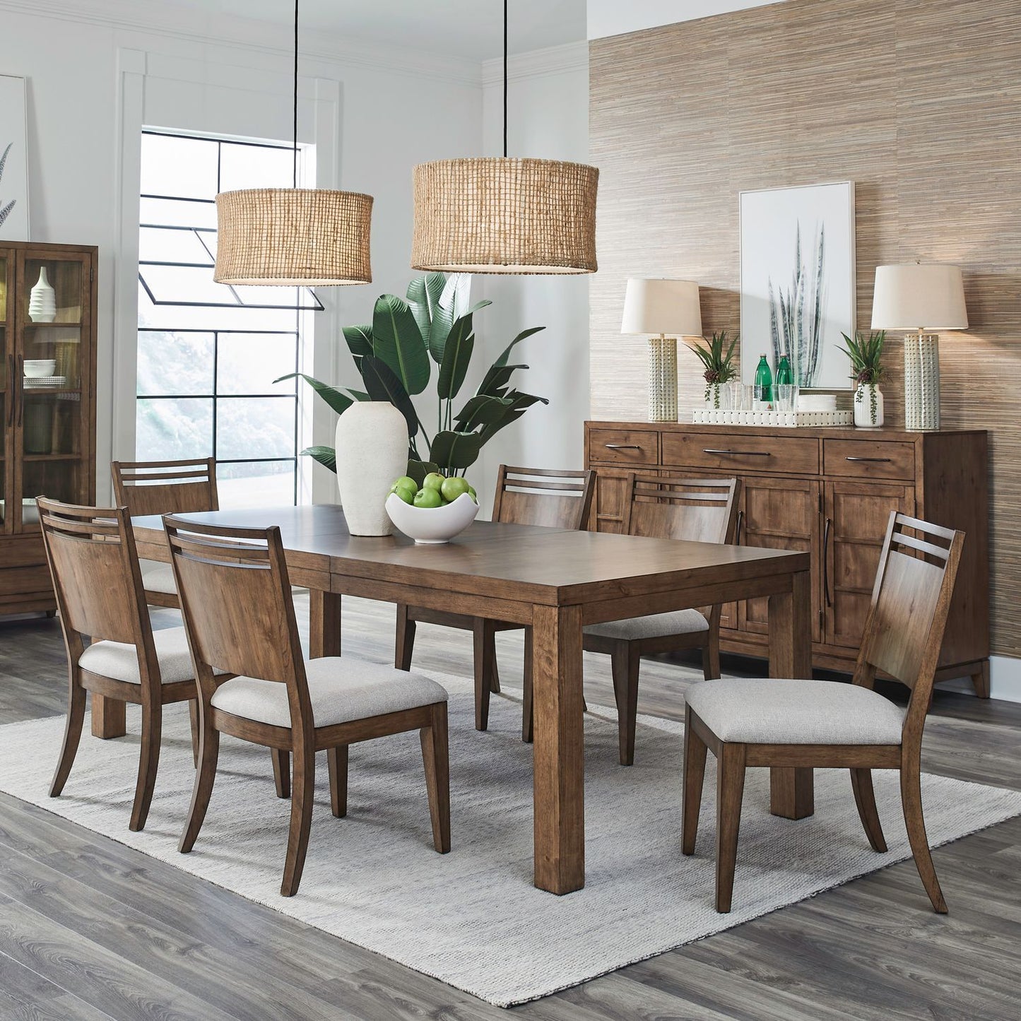 Shaker Lakes - Optional Rectangular Table Set - Hornell Furniture Outlet
