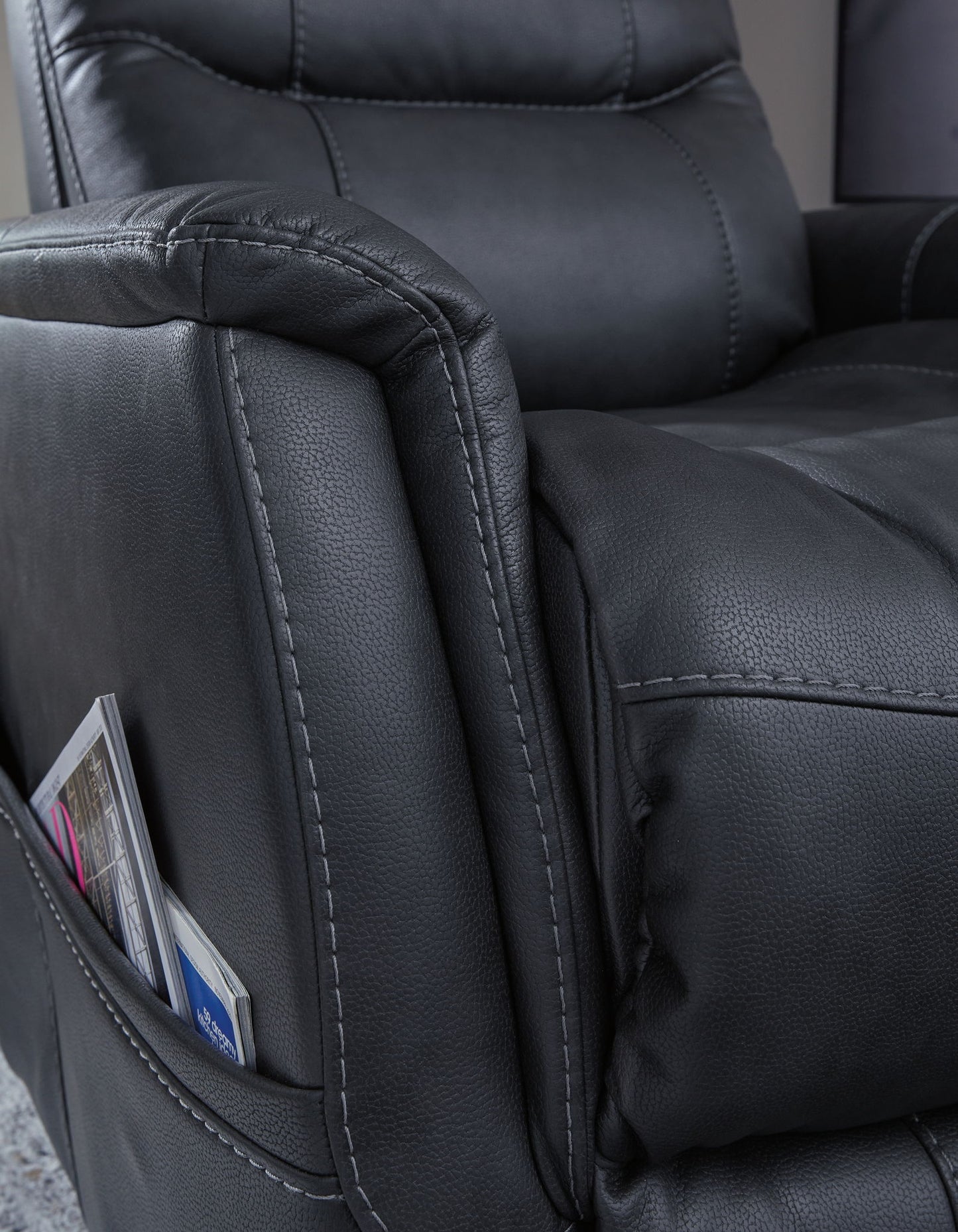 Strawbill - Power Lift Recliner - Hornell Furniture Outlet