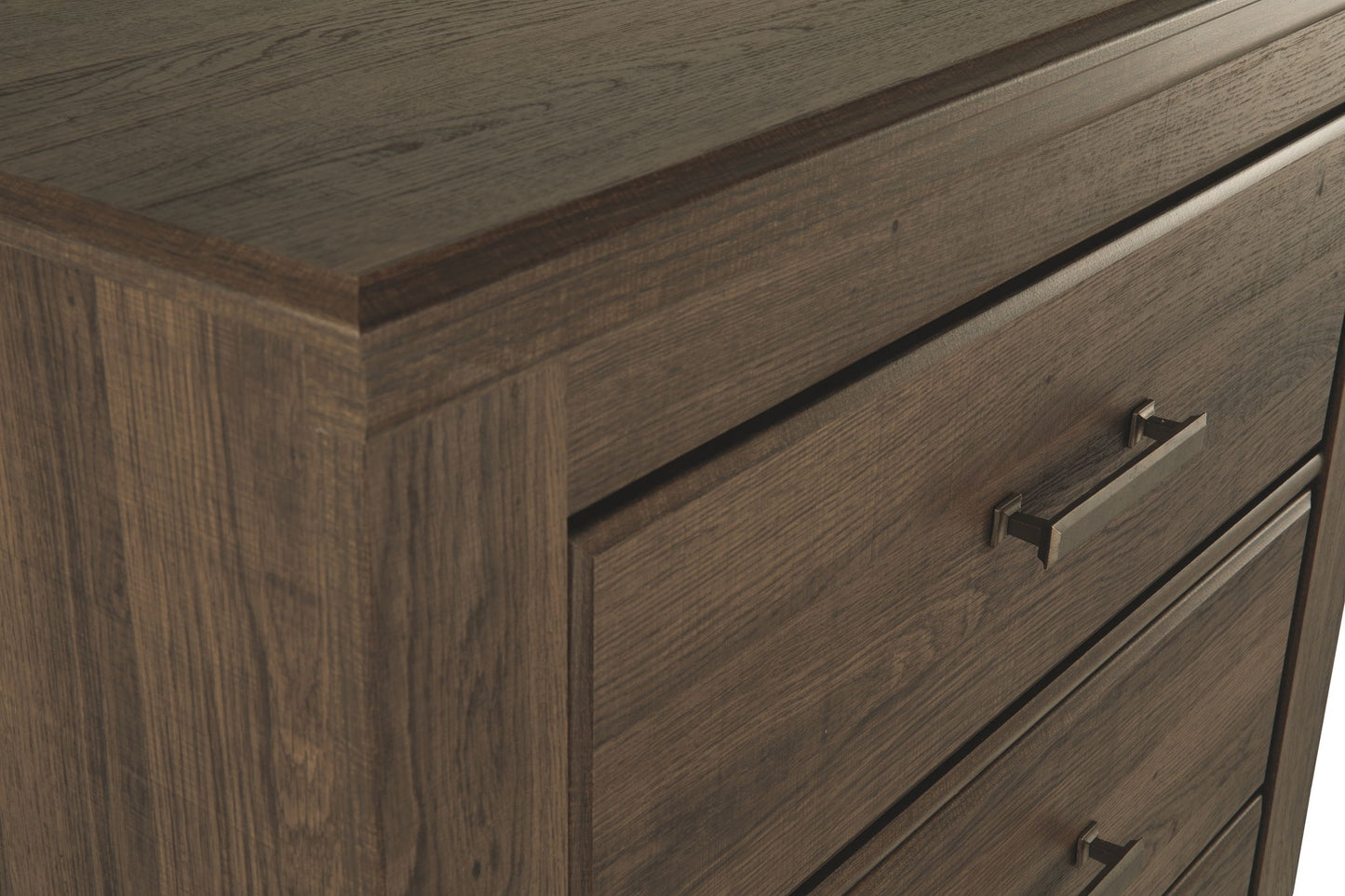 Juararo - Dark Brown - Five Drawer Chest - Hornell Furniture Outlet