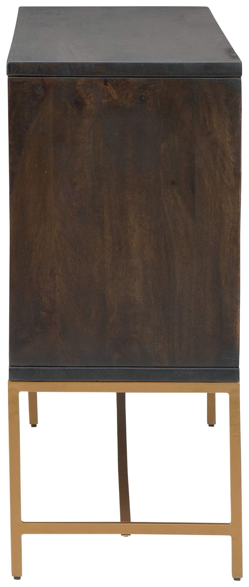 Elinmore - Brown / Gold Finish - Accent Cabinet - Hornell Furniture Outlet
