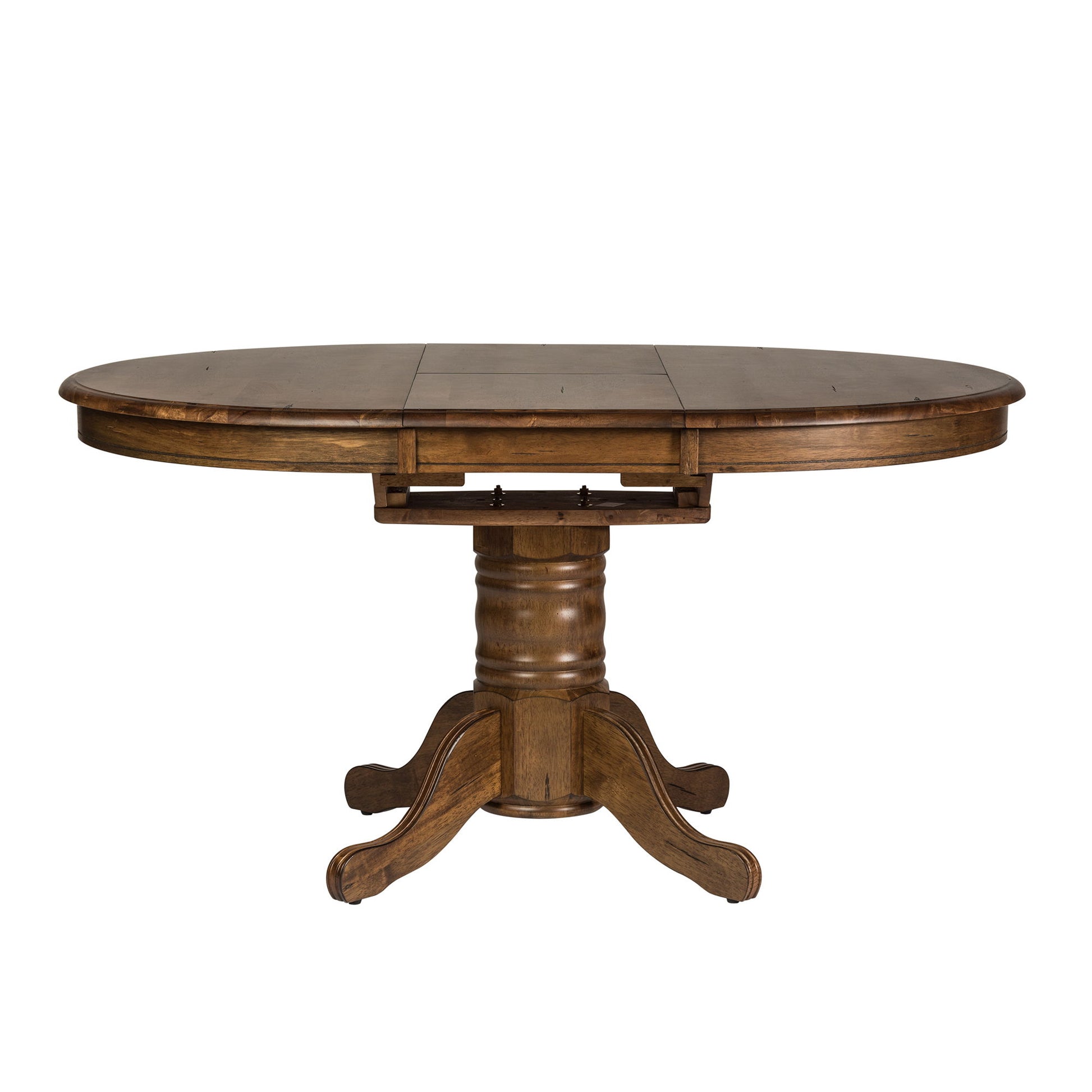 Carolina Crossing - Pedestal Table Set - Hornell Furniture Outlet