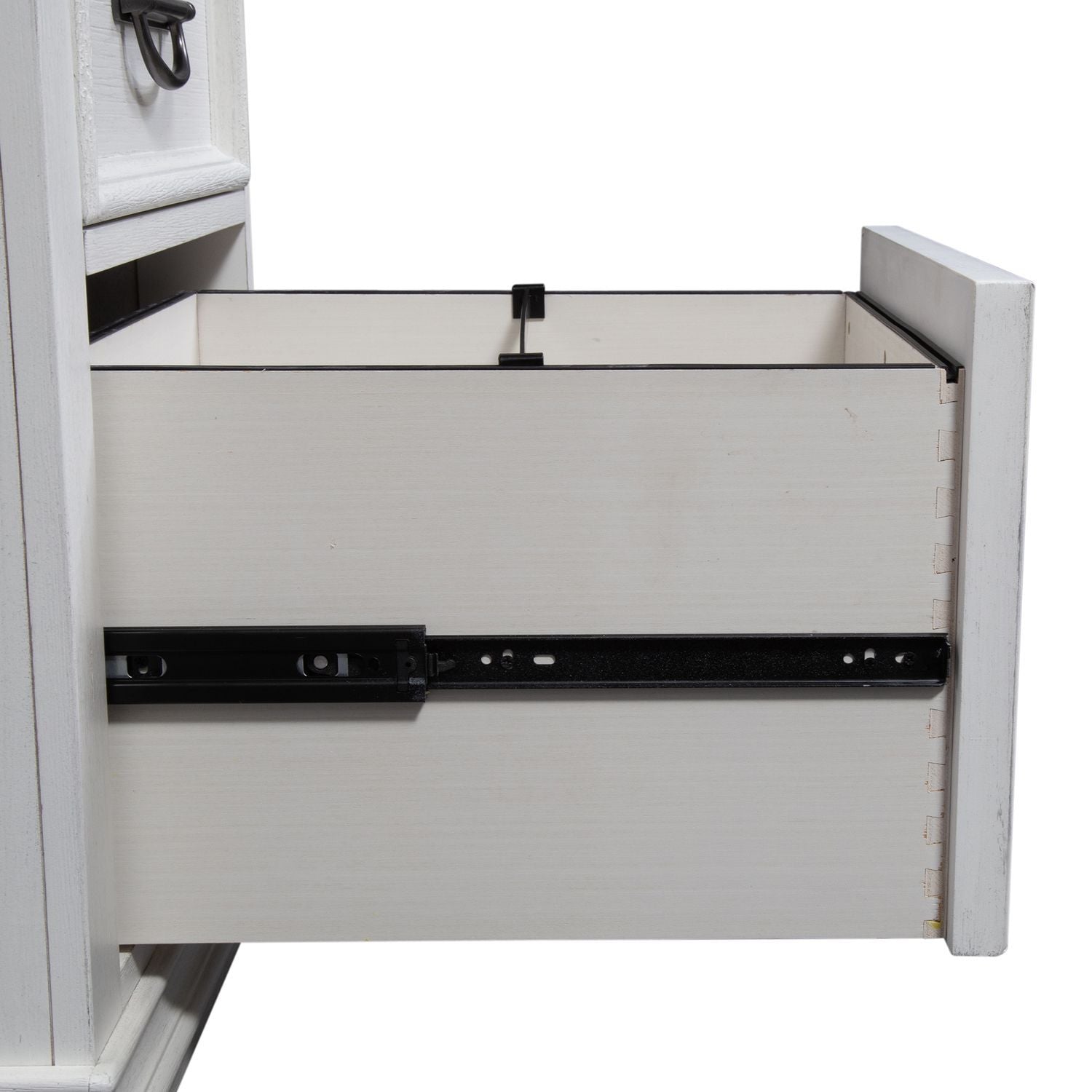 Allyson Park - Optional L Shaped Desk Set - White - Hornell Furniture Outlet