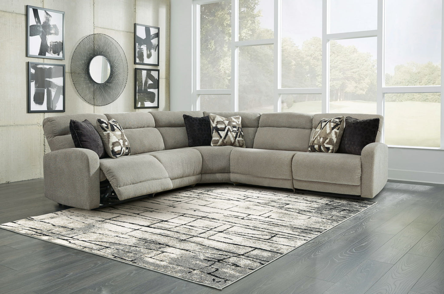 Colleyville - Power Reclining Sectional - Hornell Furniture Outlet