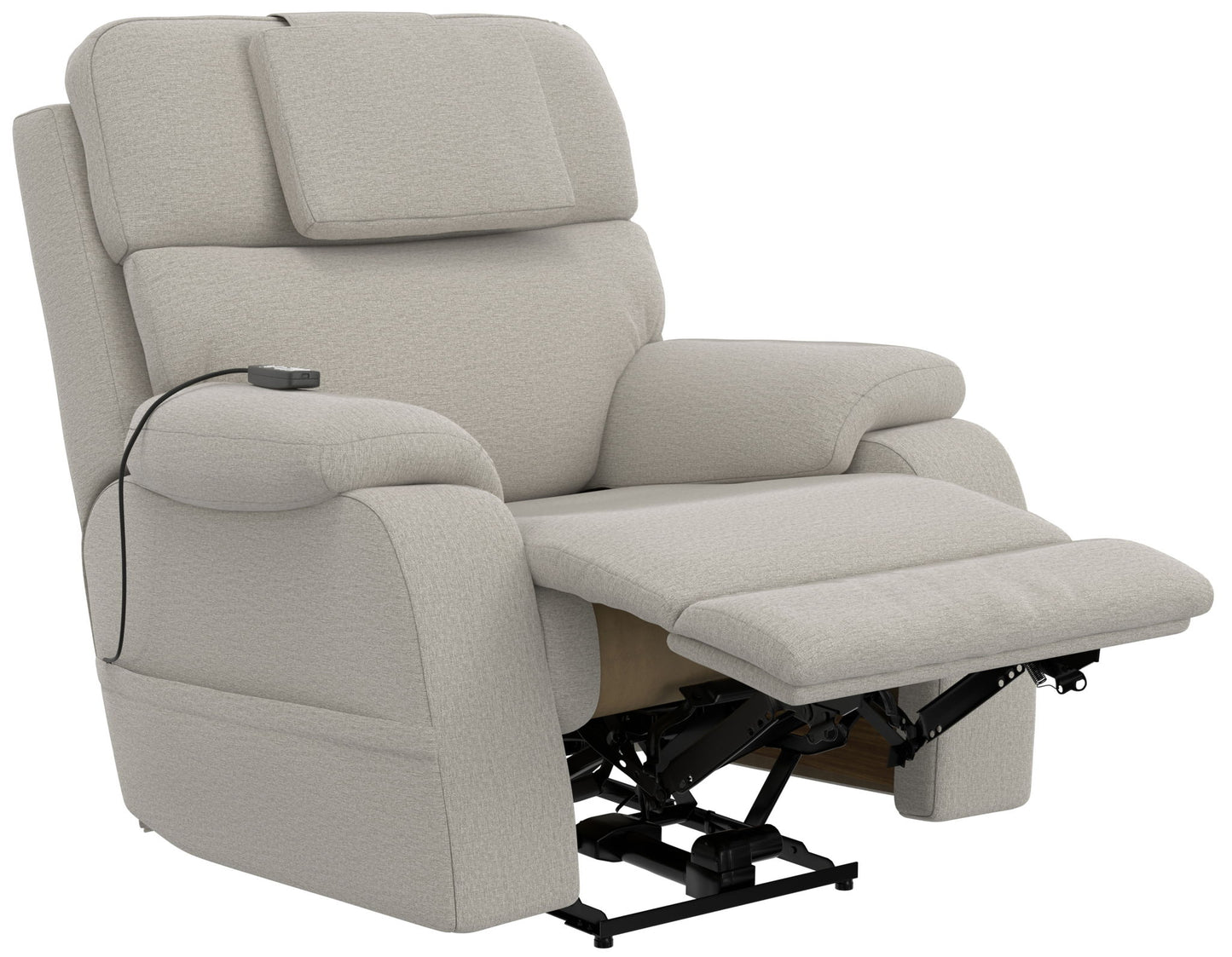 Dreamtime - Power Headrest Power Lay Flat Recliner With CR3 Heat/Massage/Zero Gravity - Hornell Furniture Outlet