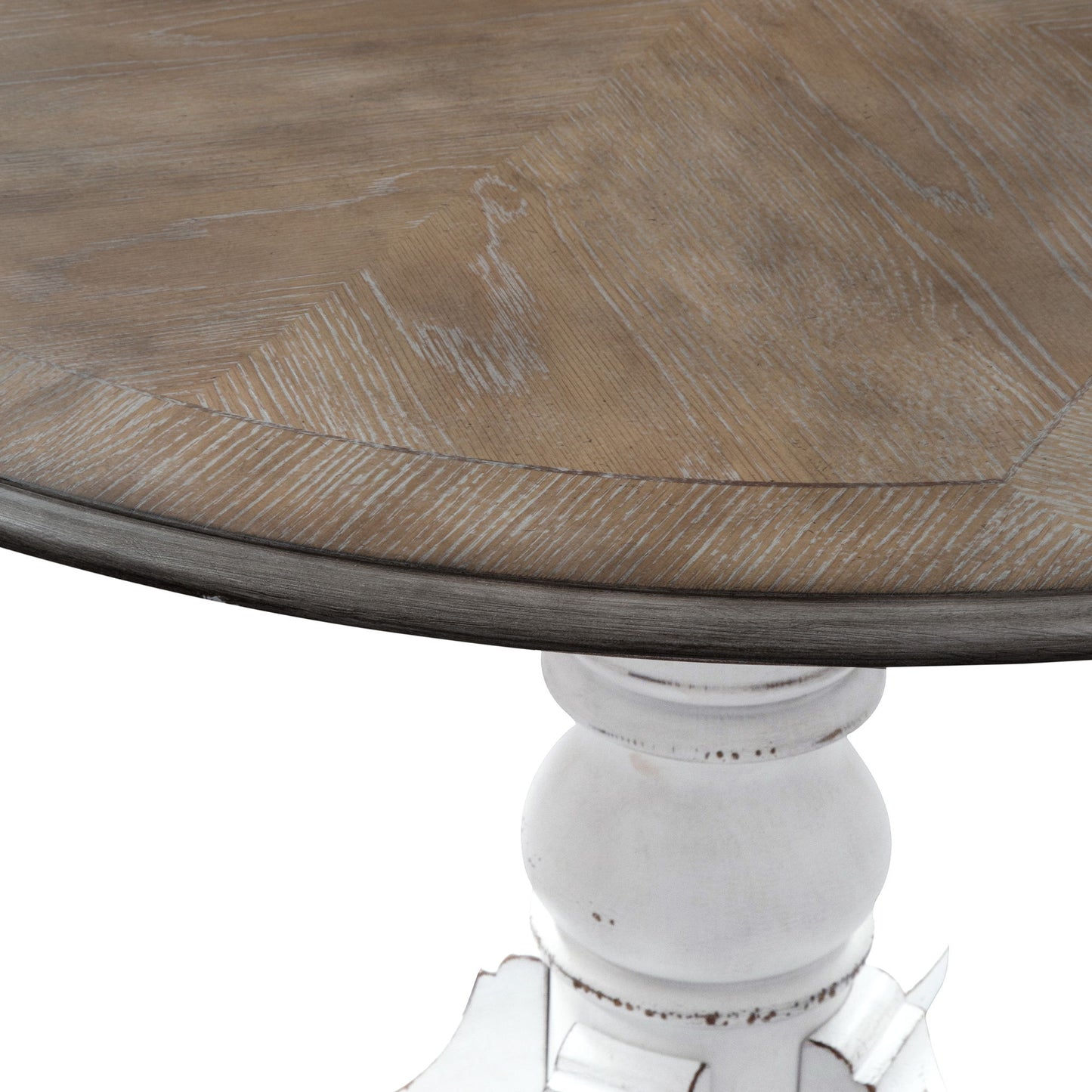 Magnolia Manor - Drop Leaf Table - White - Hornell Furniture Outlet